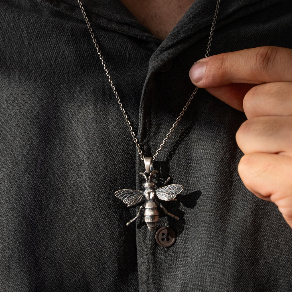 Queen Bee 925 Sterling Silver Necklace