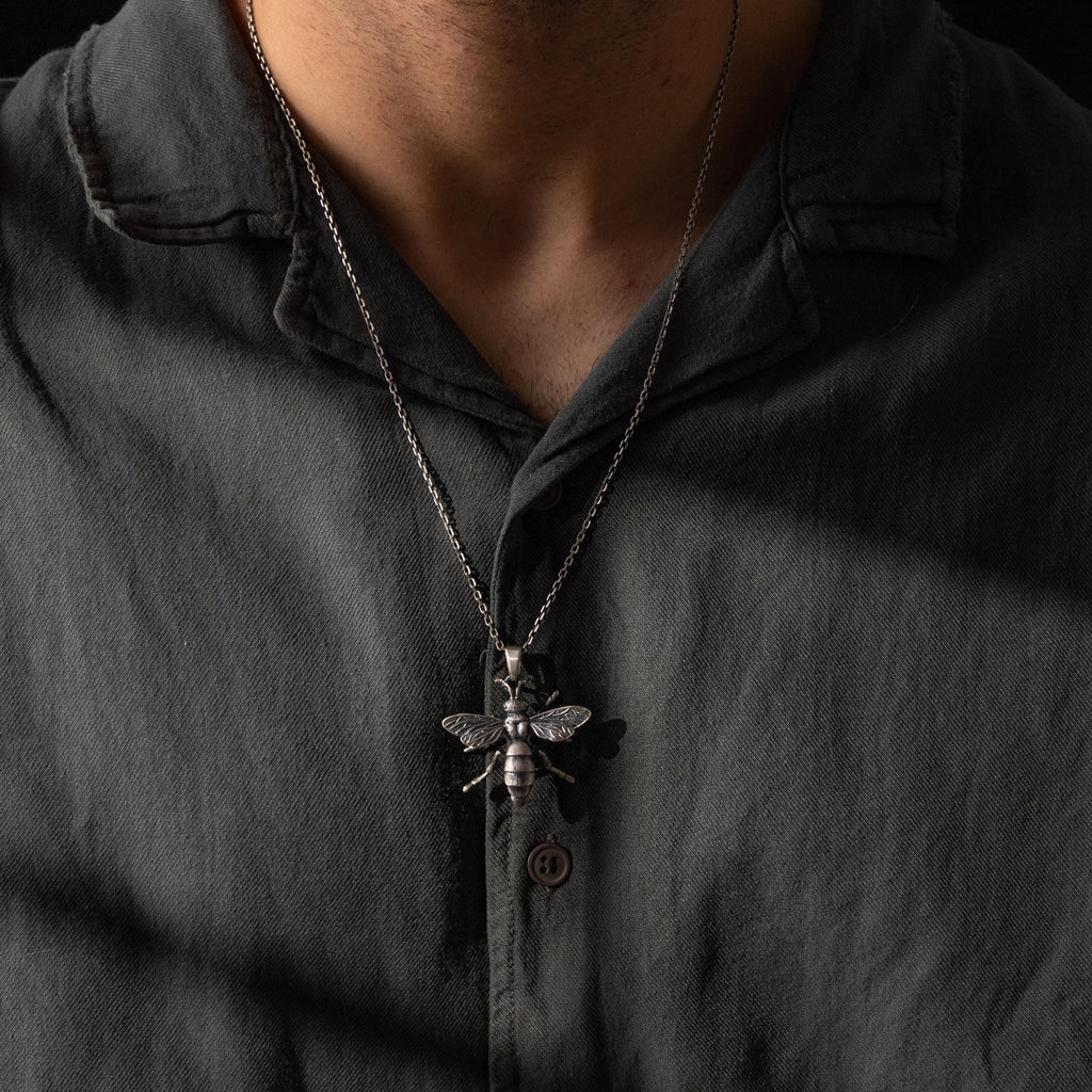 Queen Bee 925 Sterling Silver Necklace