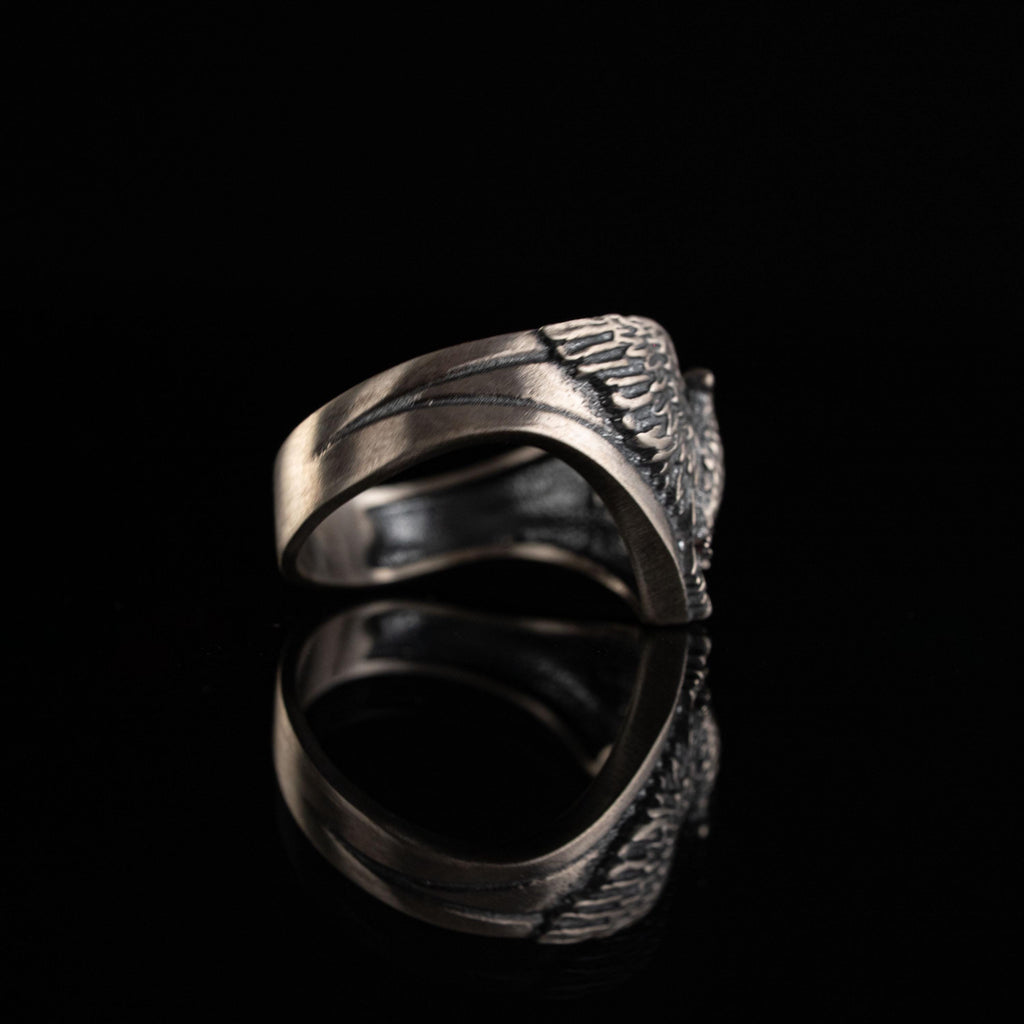 Winged Eagle 925 Sterling Silver Ring for Men