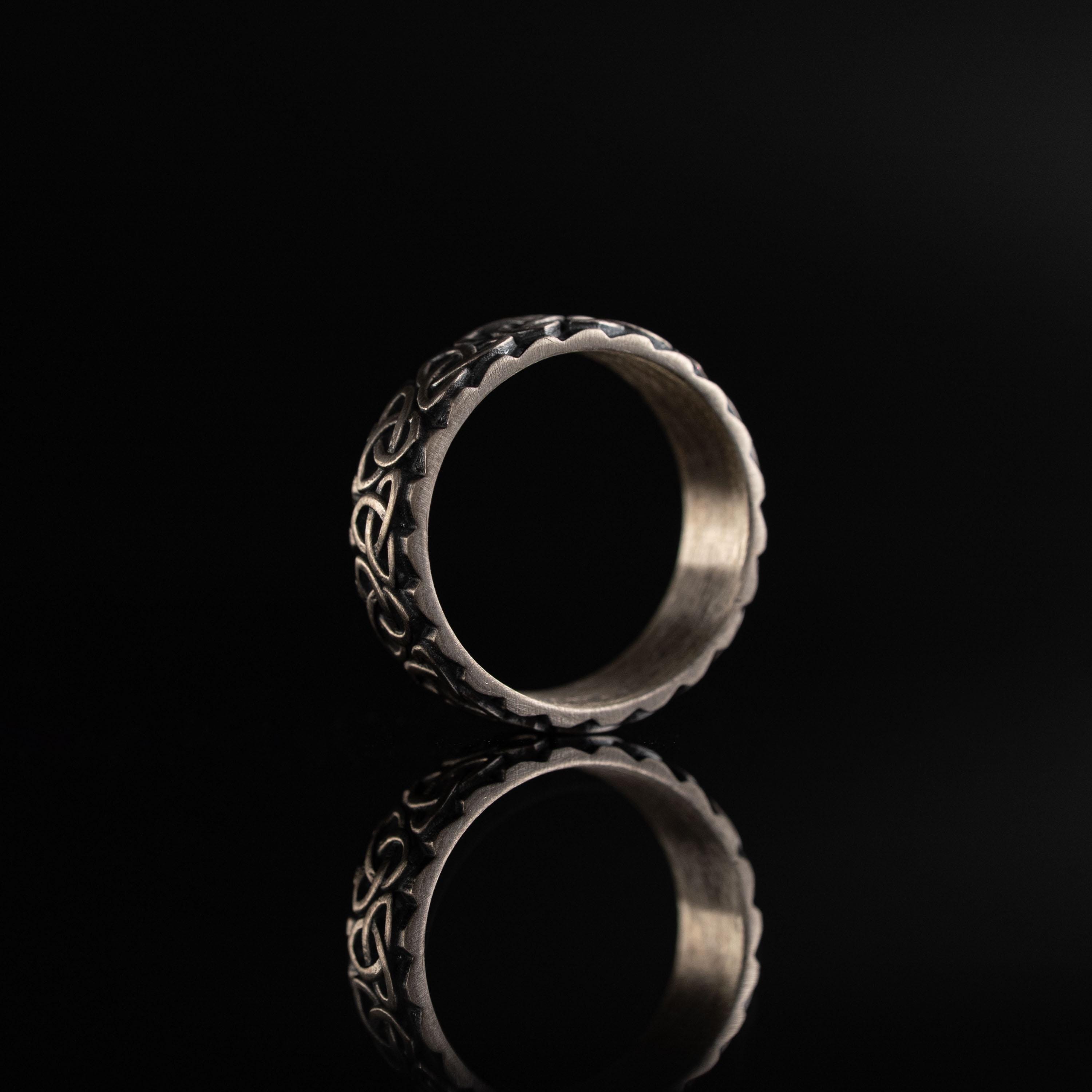 Viking Celtic Knot 925 Sterling Silver Ring