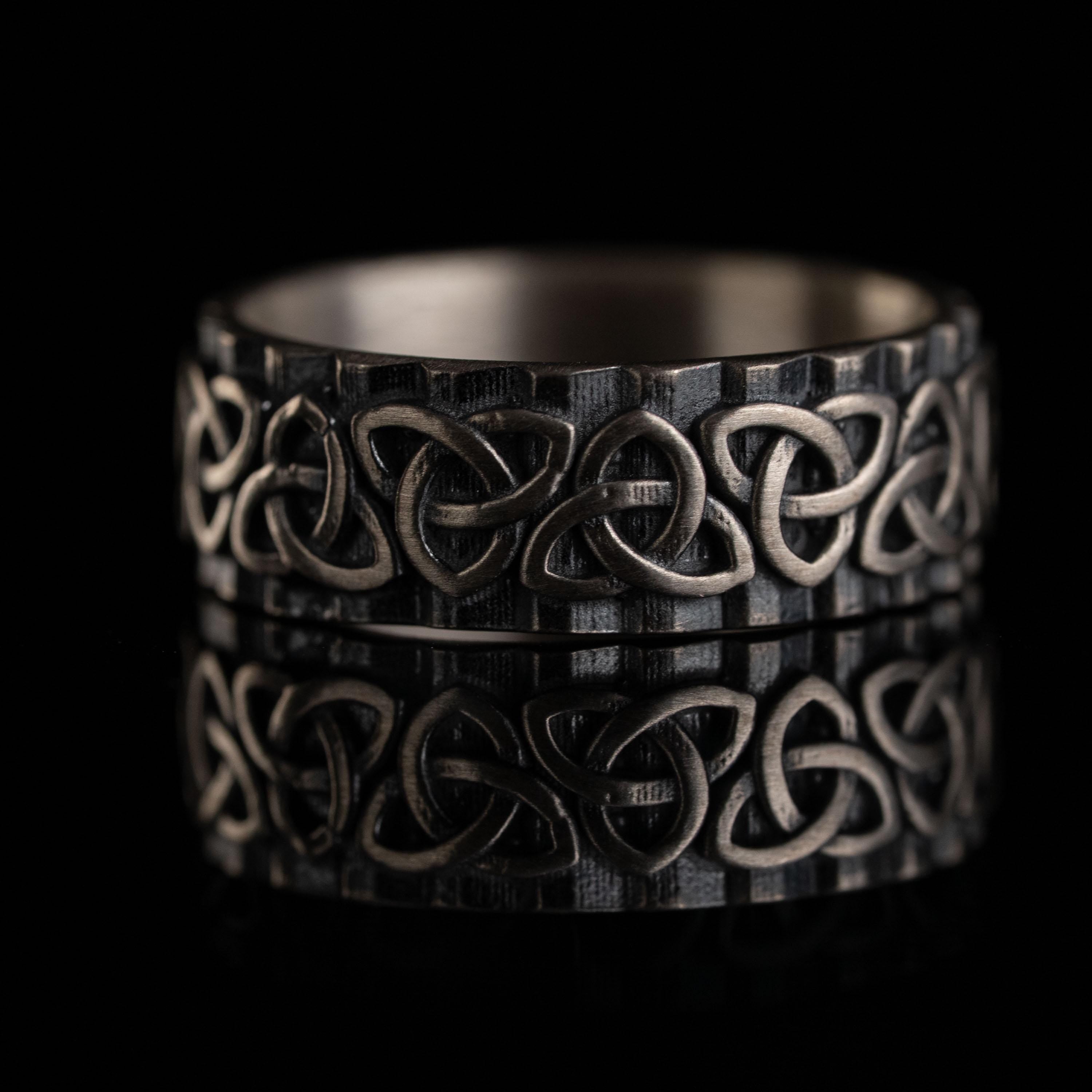 Viking Celtic Knot 925 Sterling Silver Ring