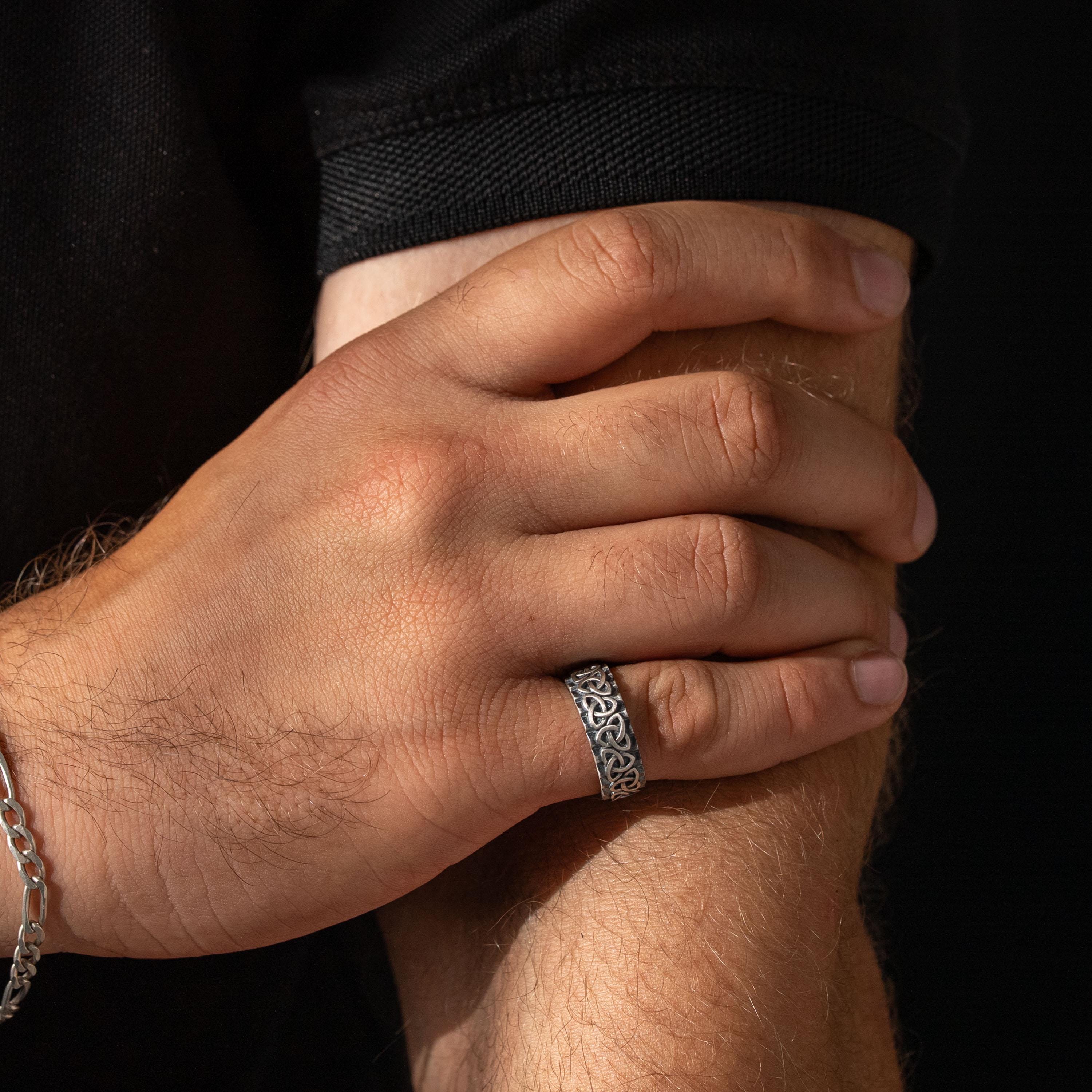 Viking Celtic Knot 925 Sterling Silver Ring