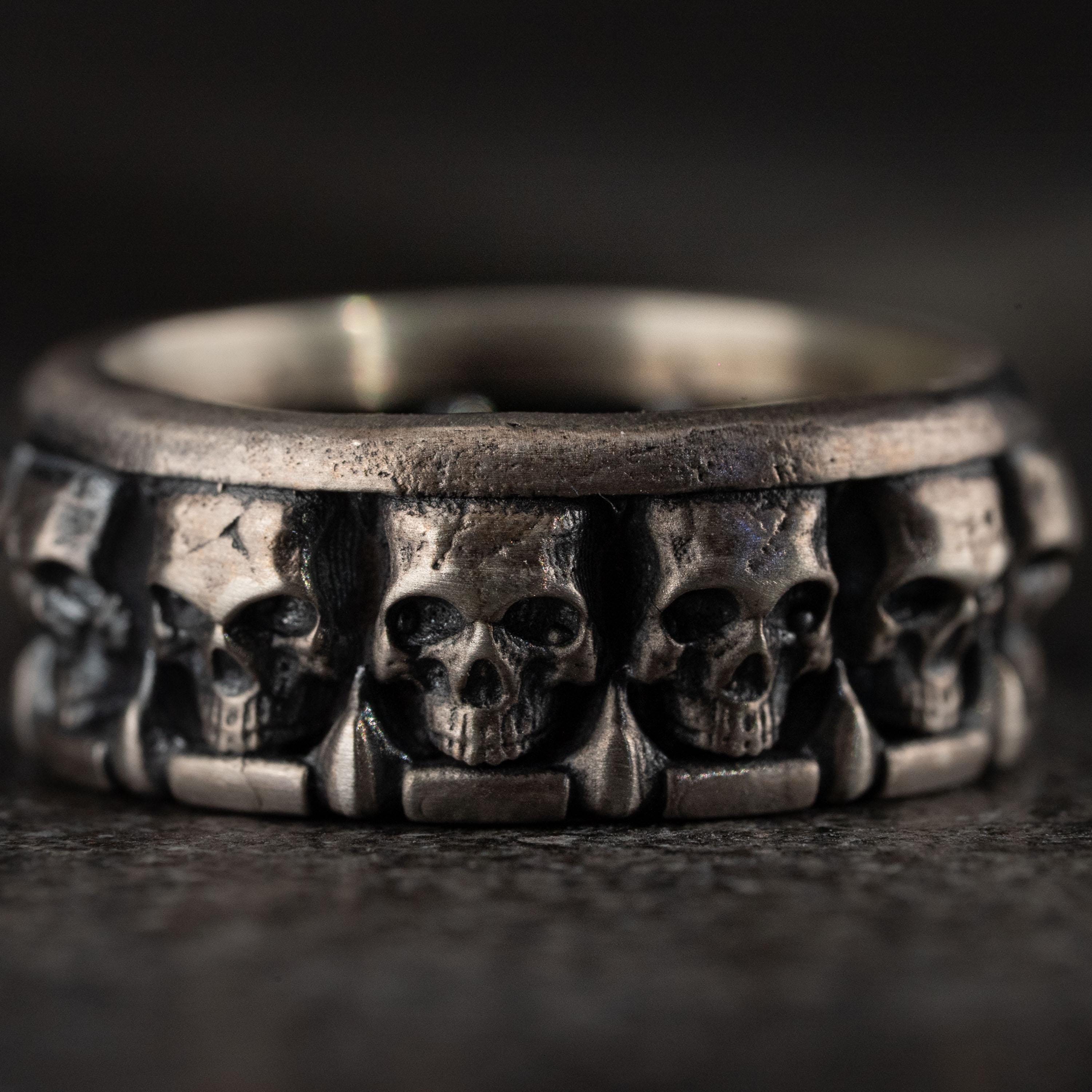 Skull 925 Silver Men’s Ring