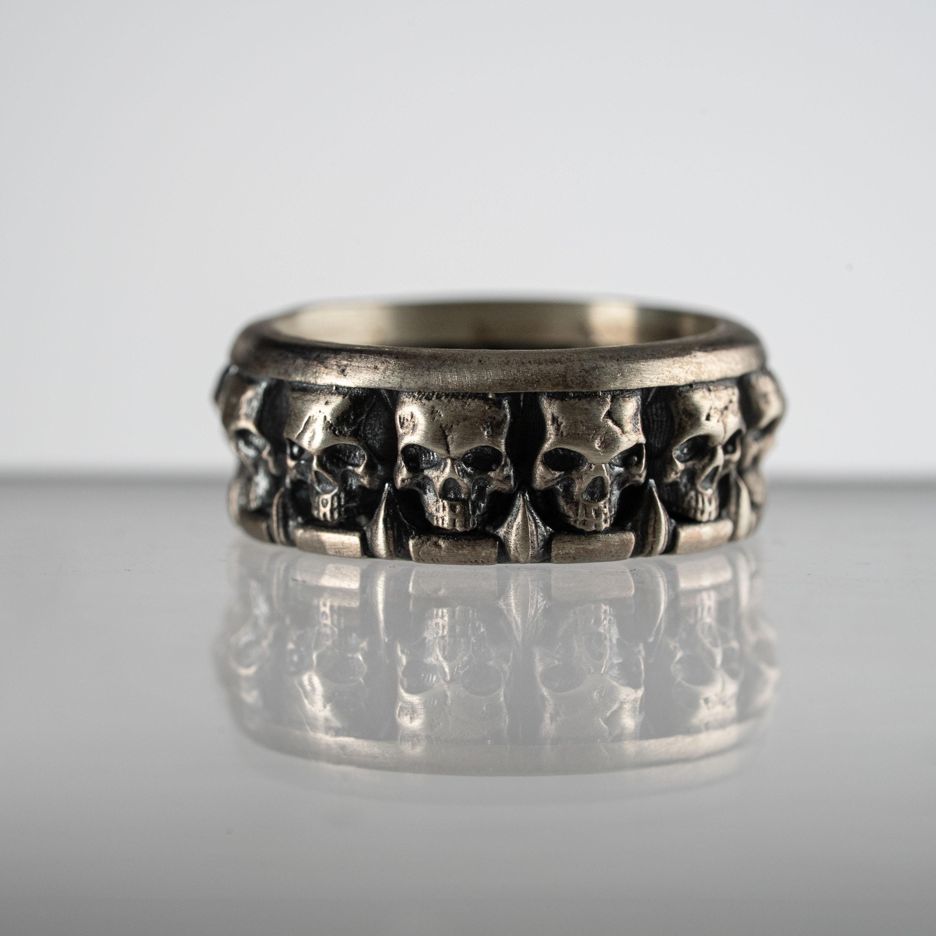 Skull 925 Silver Men’s Ring