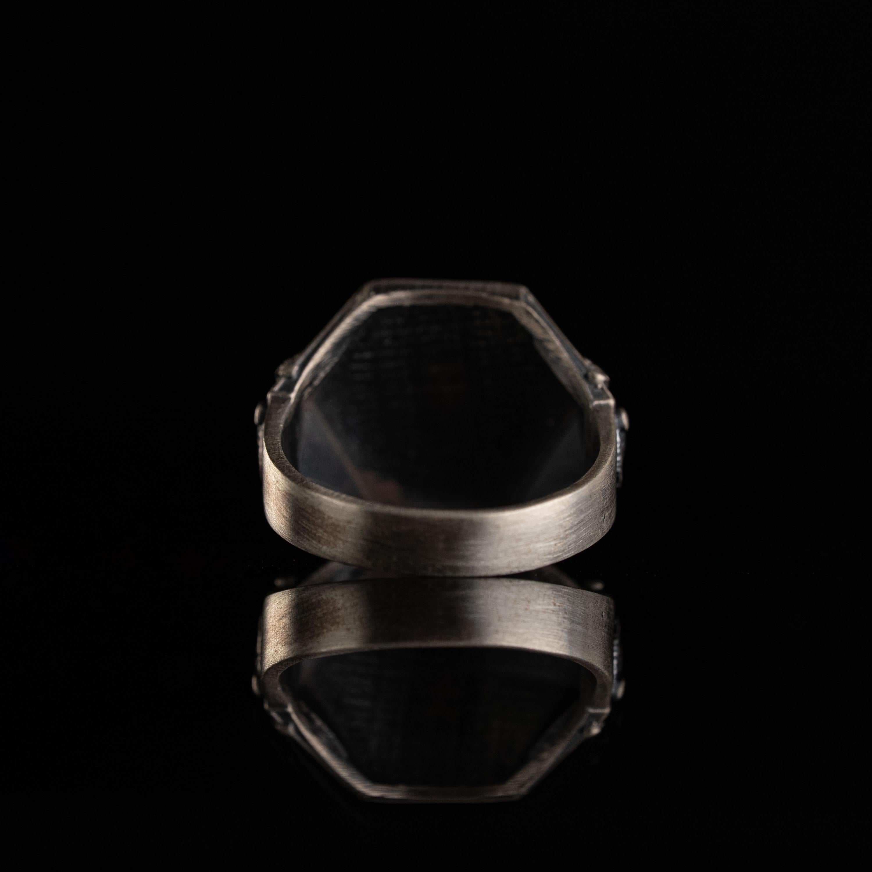 Viking Pirate Sailboat 925 Sterling Silver Ring