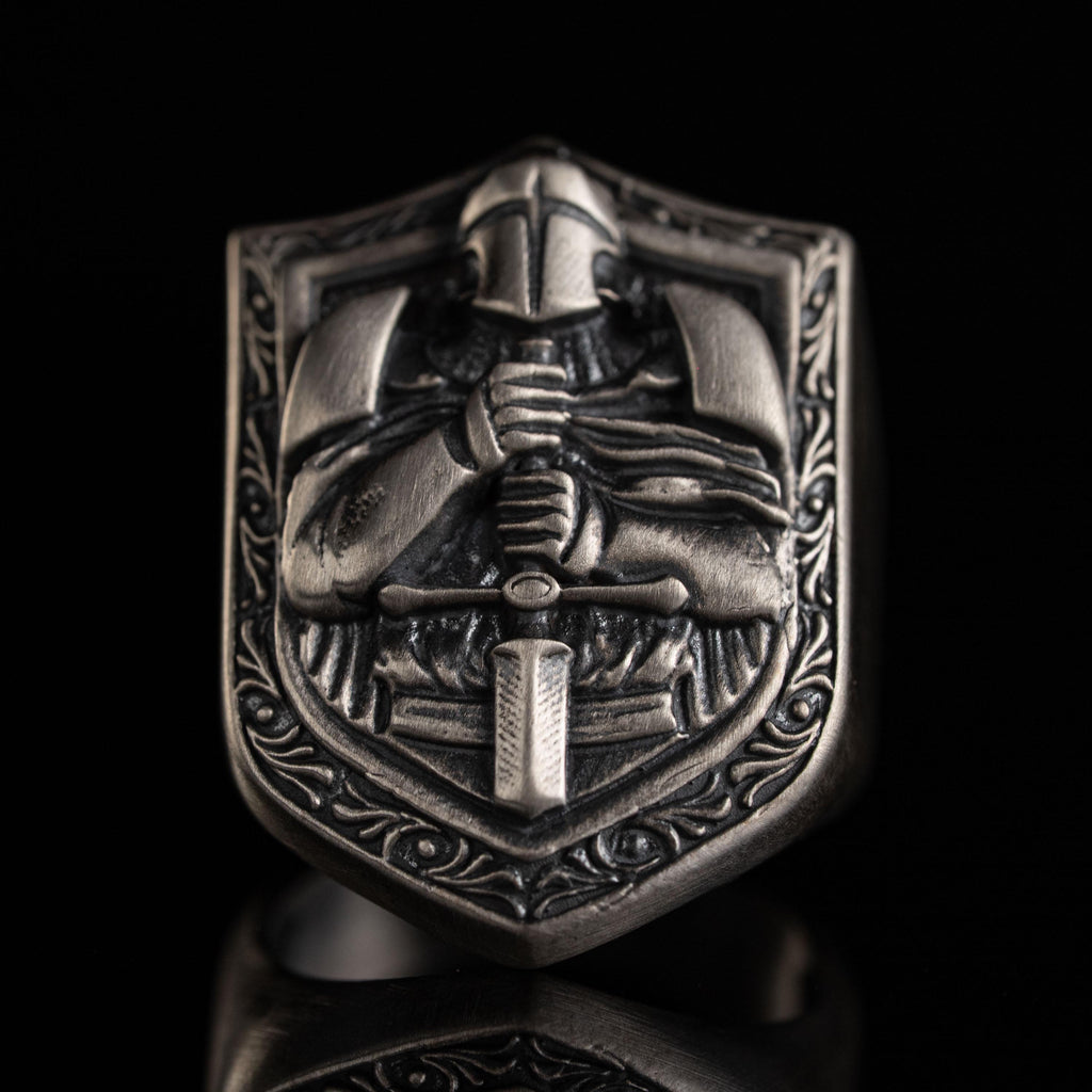 Knight 925 Sterling Silver Ring