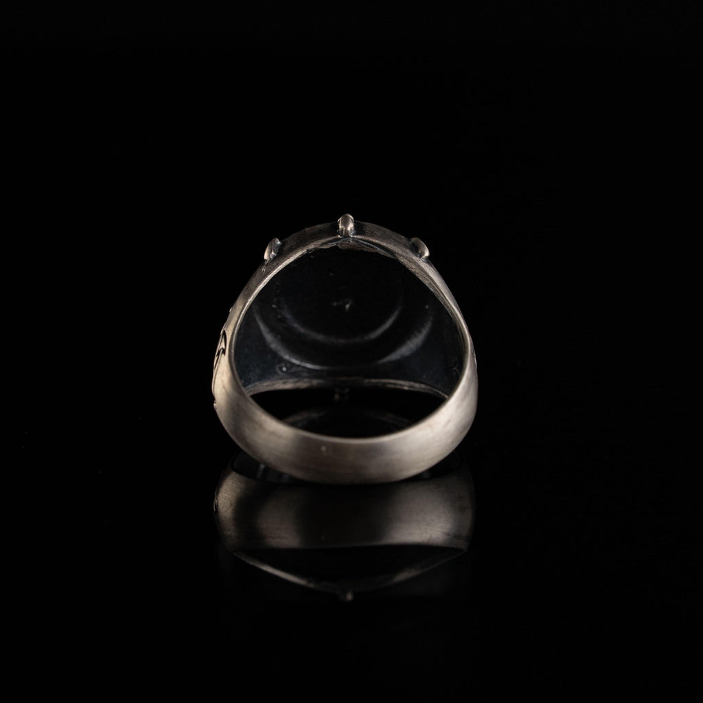 Compass Sterling Silver Ring
