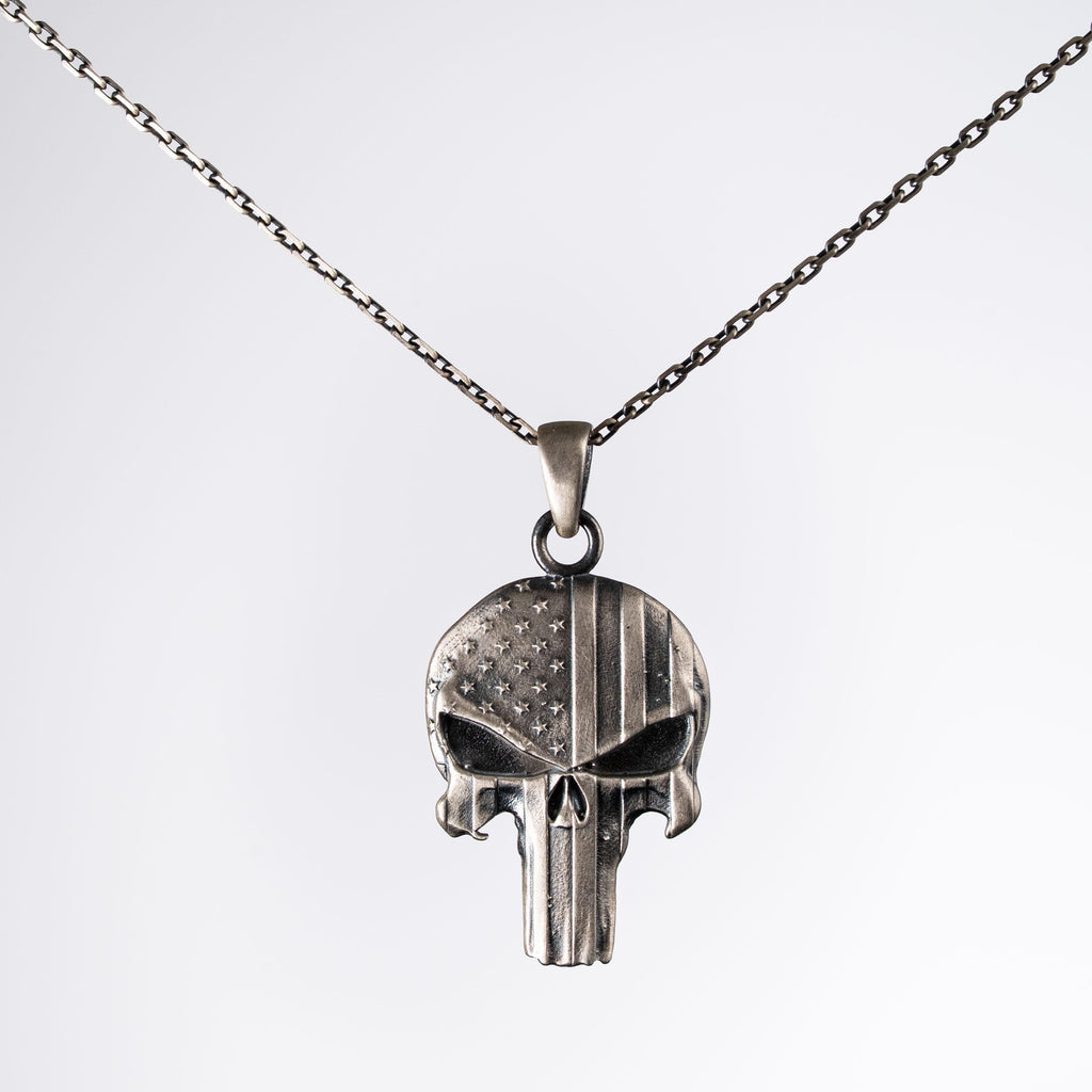 Punisher Skull Necklace