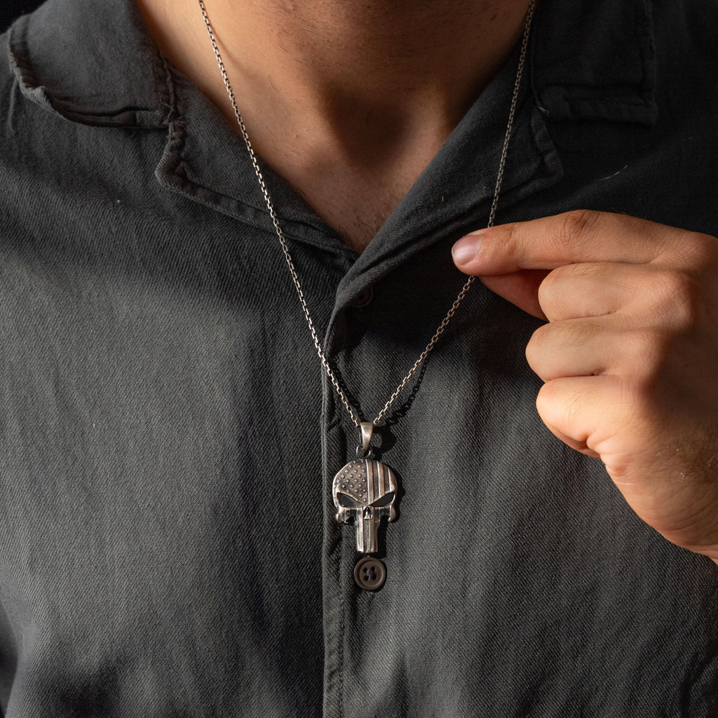 Punisher Skull Necklace