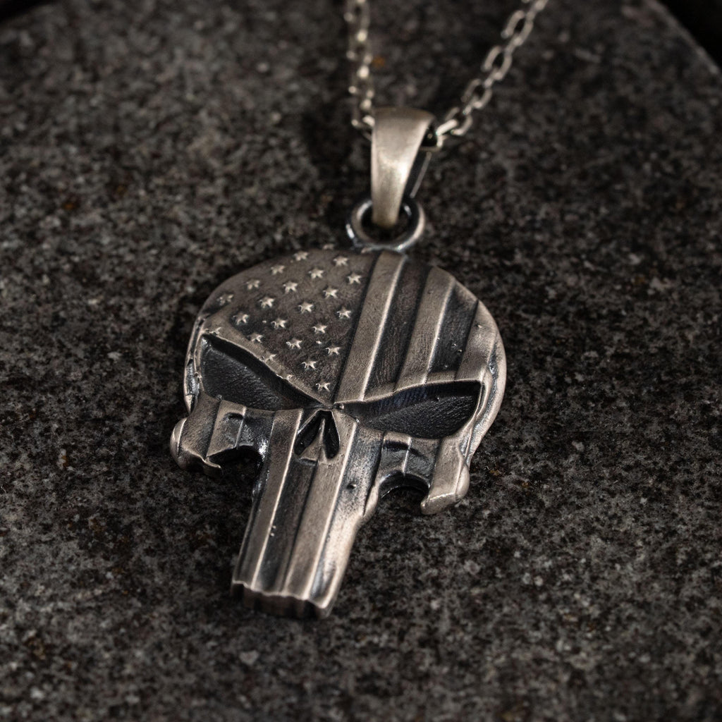 Punisher Skull Necklace
