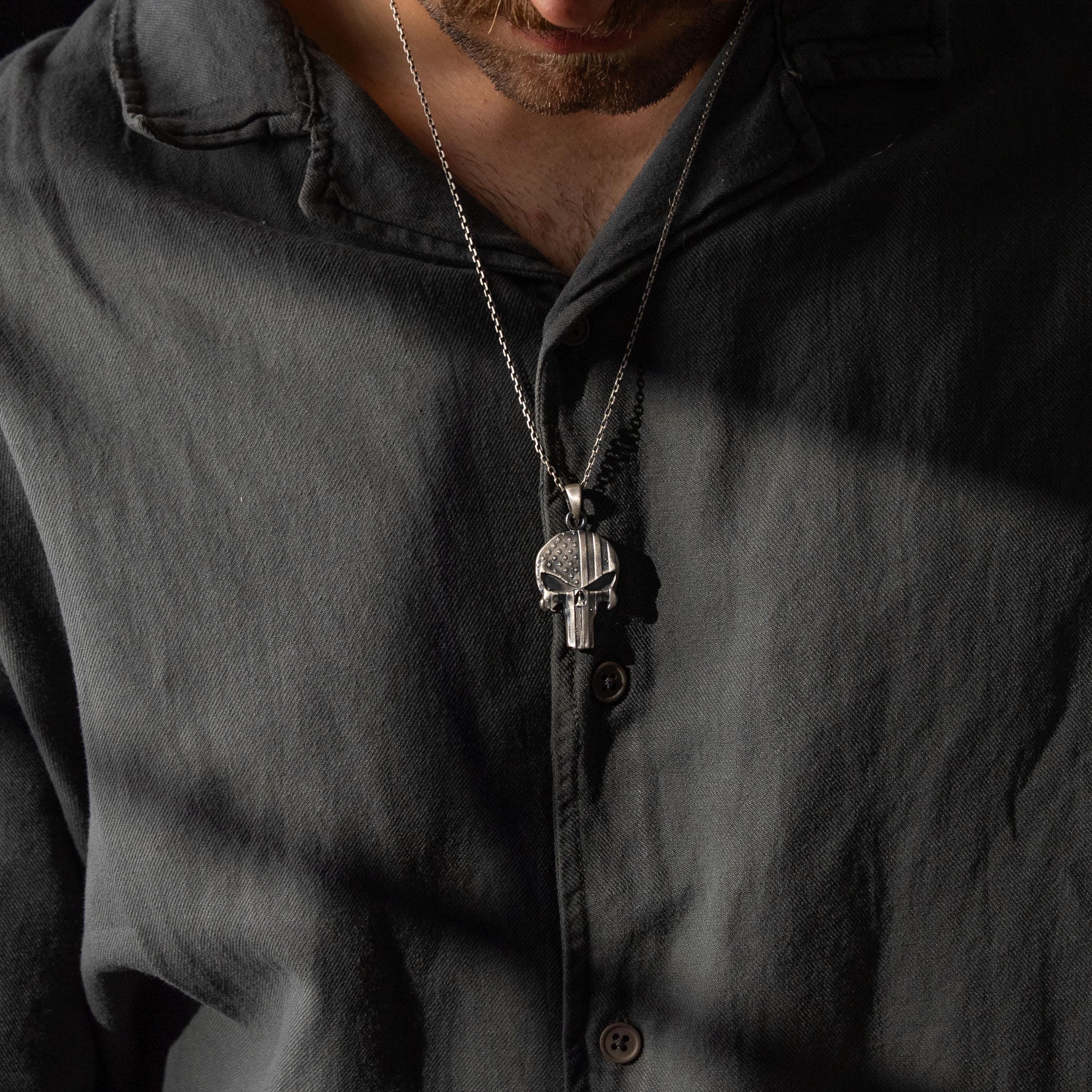 Punisher Skull Necklace