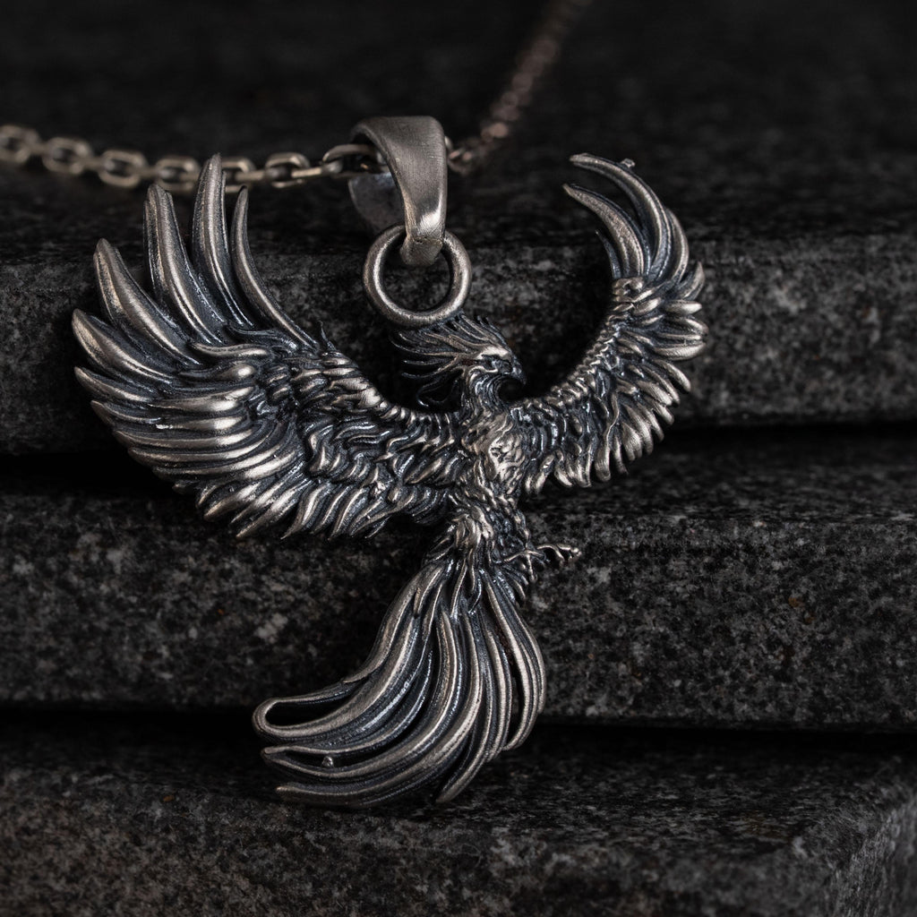 Phoenix 925 Sterling Silver Necklace