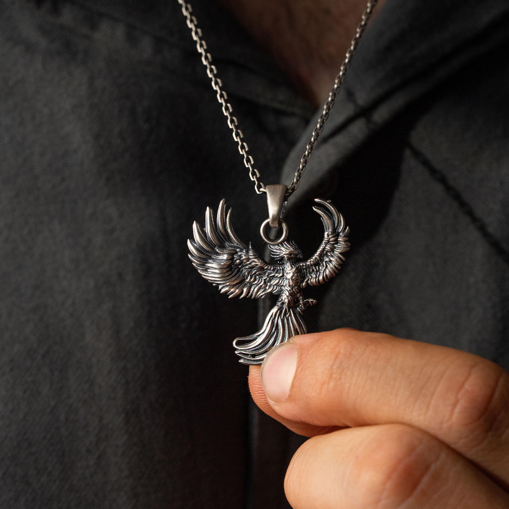 Phoenix 925 Sterling Silver Necklace