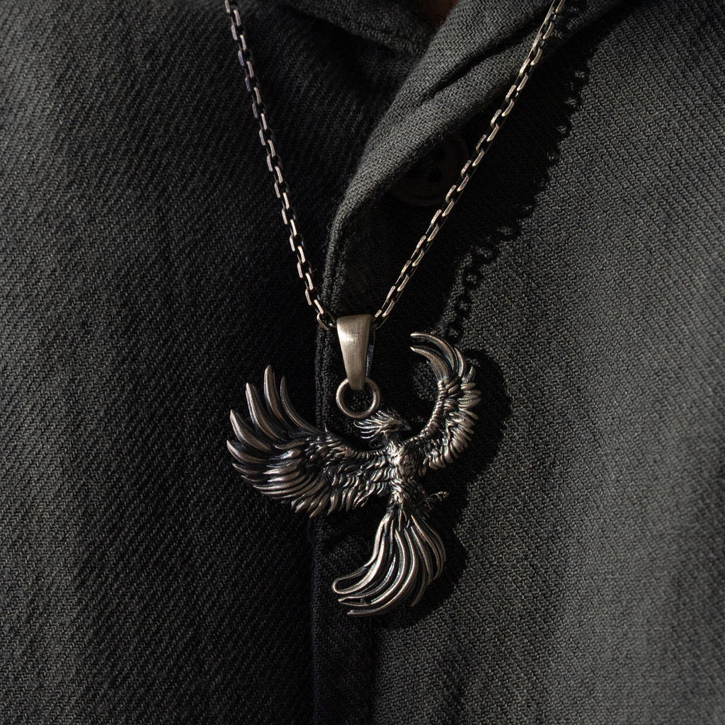 Phoenix 925 Sterling Silver Necklace
