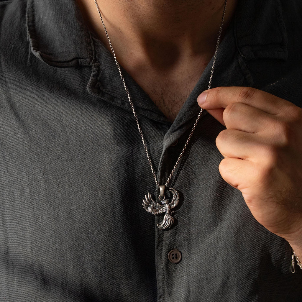 Phoenix 925 Sterling Silver Necklace