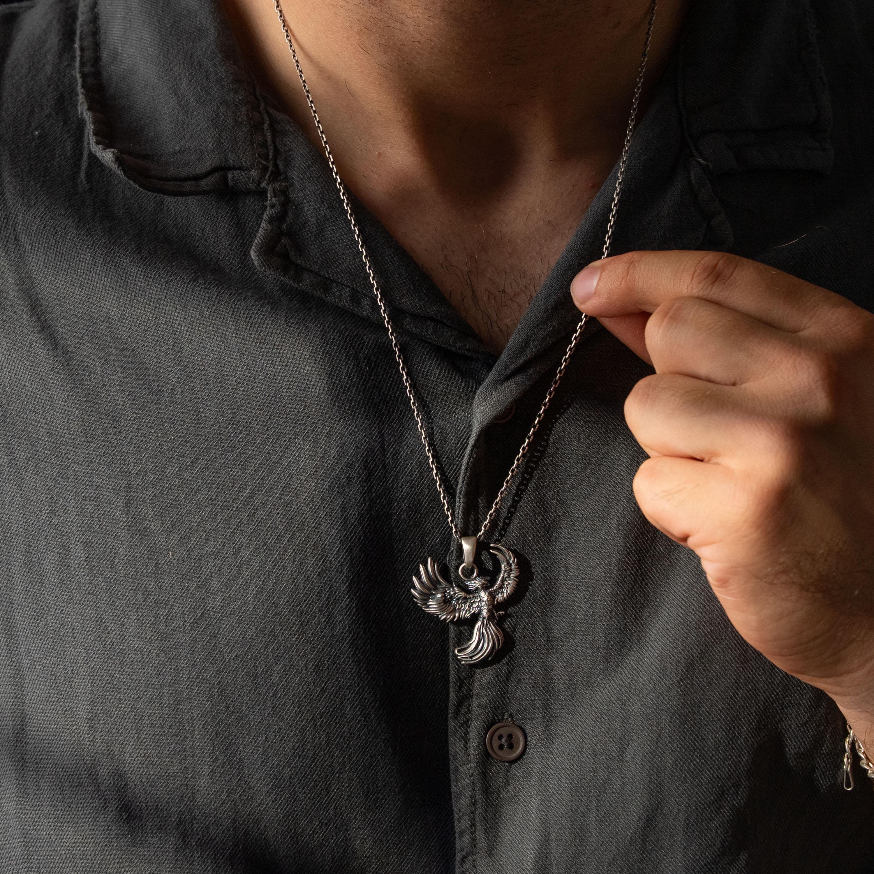 Phoenix 925 Sterling Silver Necklace