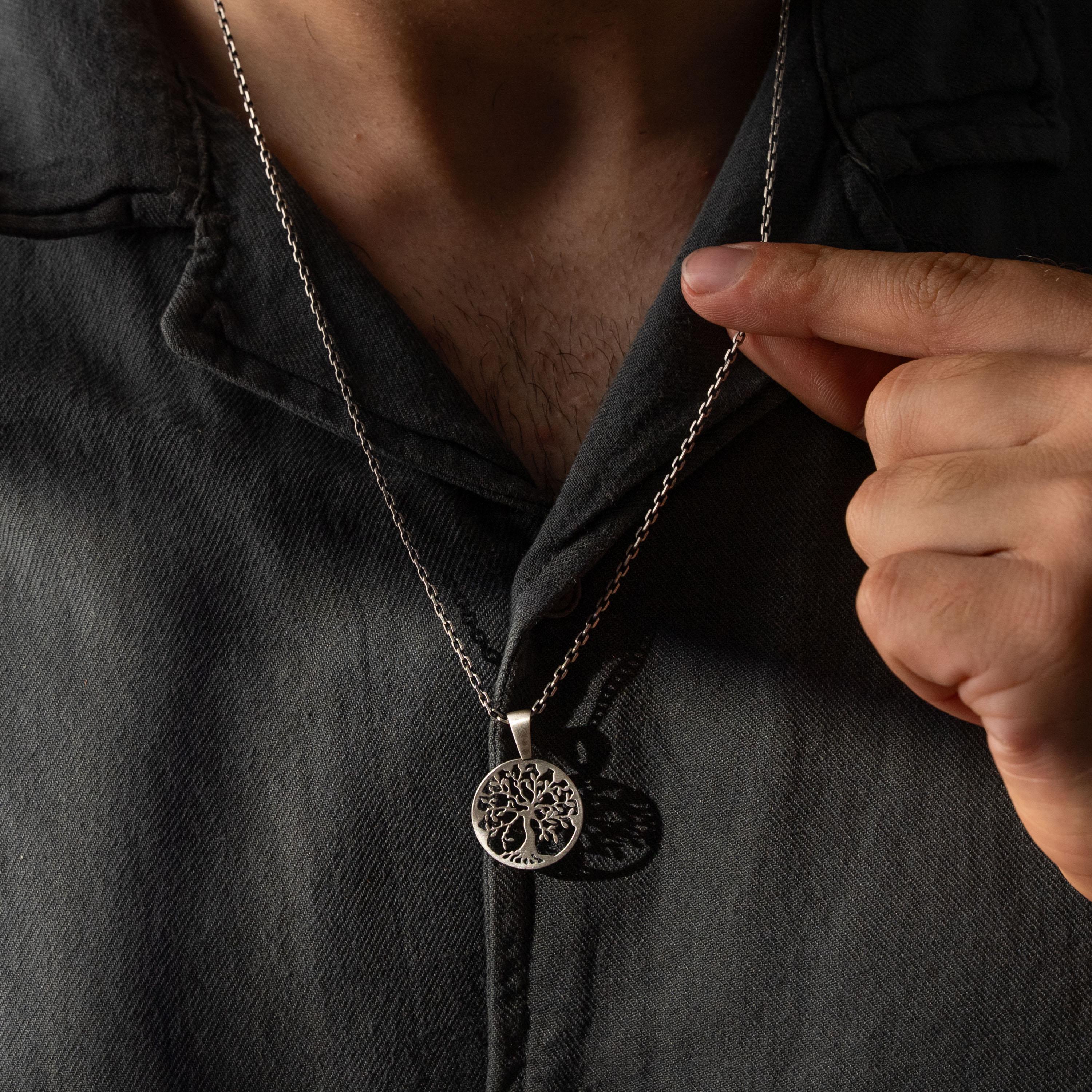 Celtic Tree of Life  925 Sterling Silver Necklace