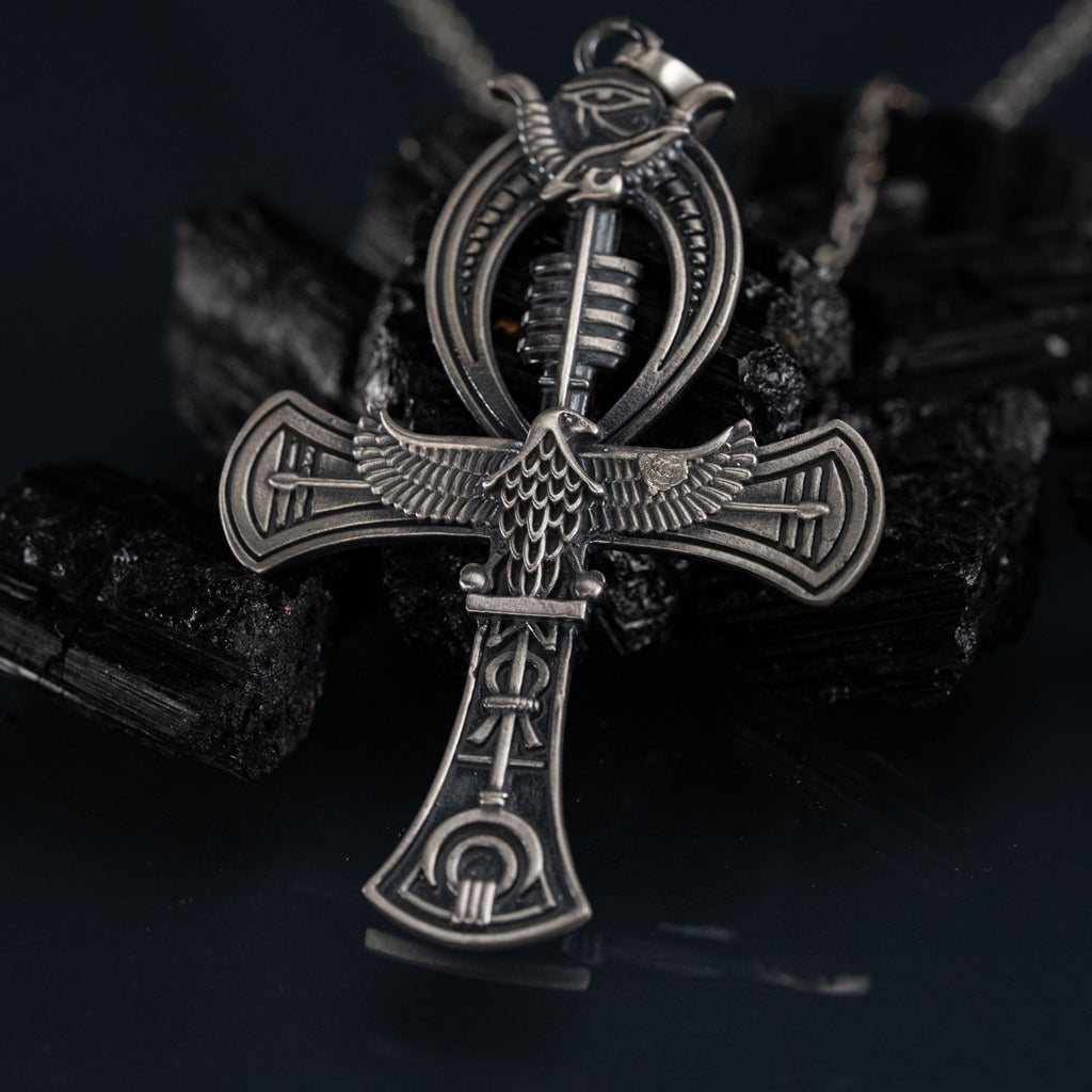 Ankh 925 Sterling Silver Handmade Pendant