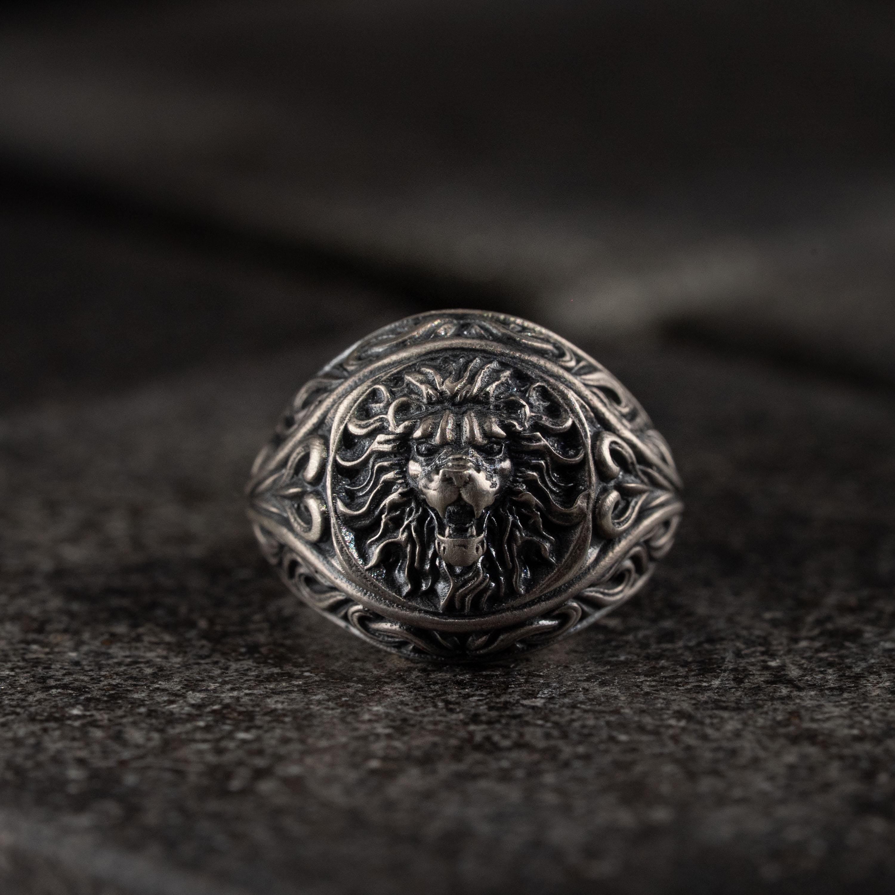 Lion 925 Sterling Silver Ring