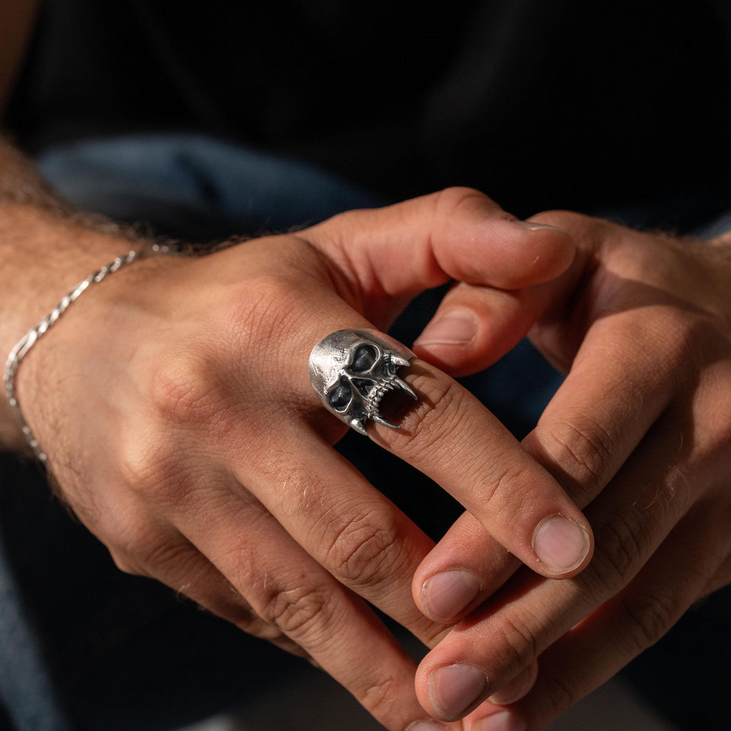Skull 925 Sterling Silver Ring