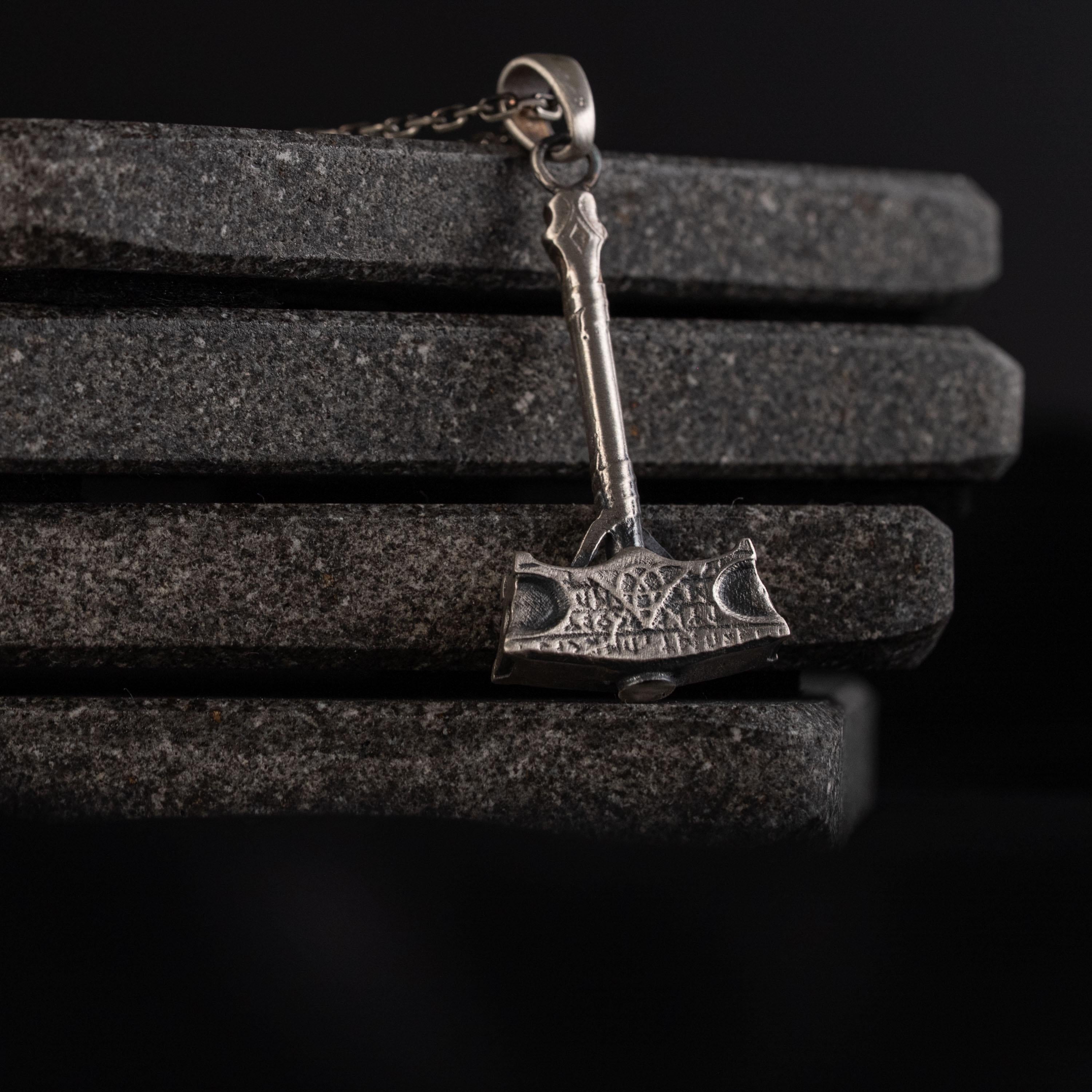 Viking Thor’s Hammer  925 Sterling Silver Necklace