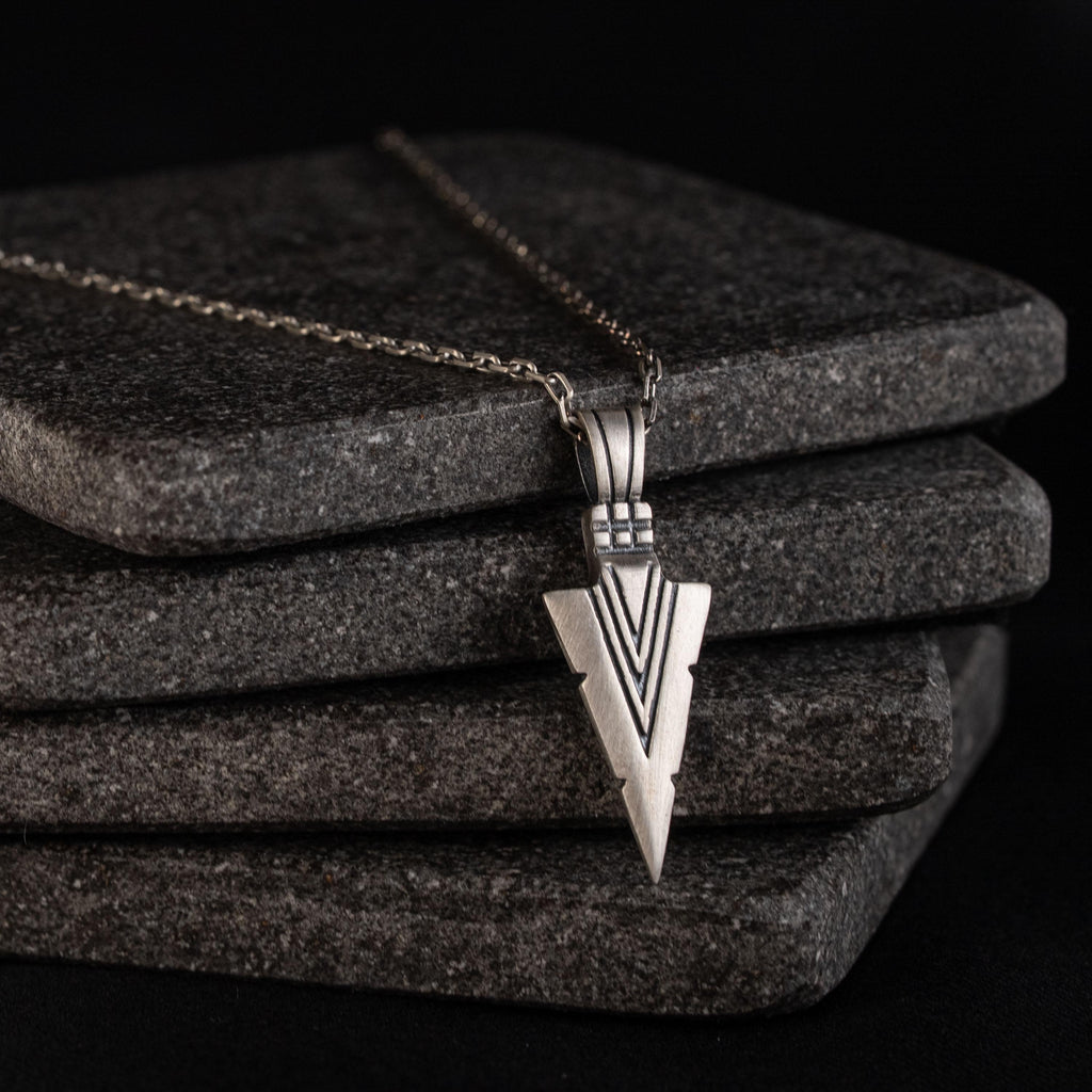 Viking Arrow  925 Sterling Silver Pendant Jewelry