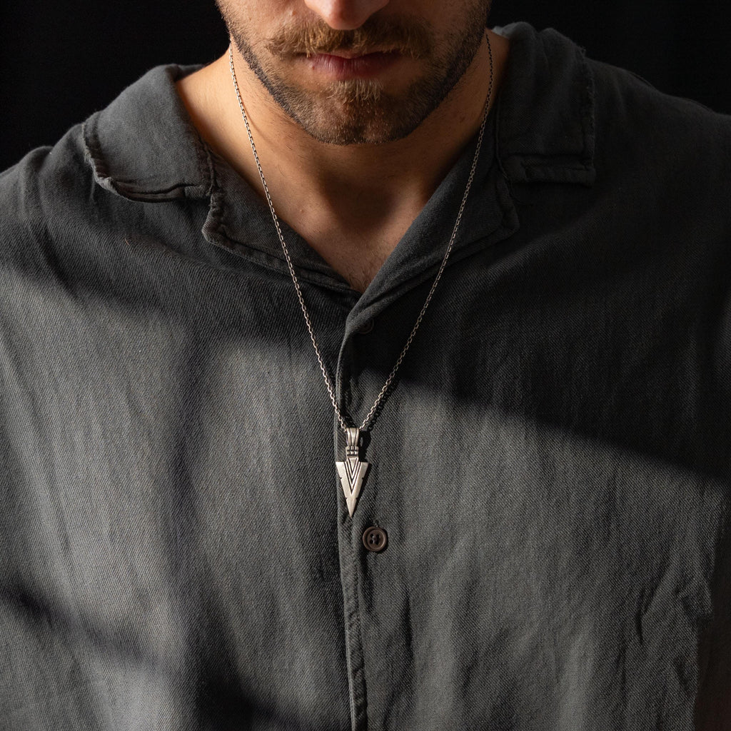 Viking Arrow  925 Sterling Silver Pendant Jewelry