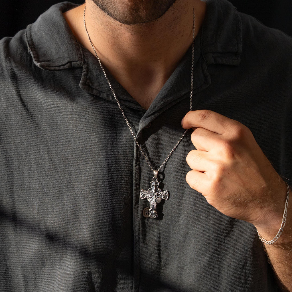 Archangel Michael 925 Sterling Silver Pendant