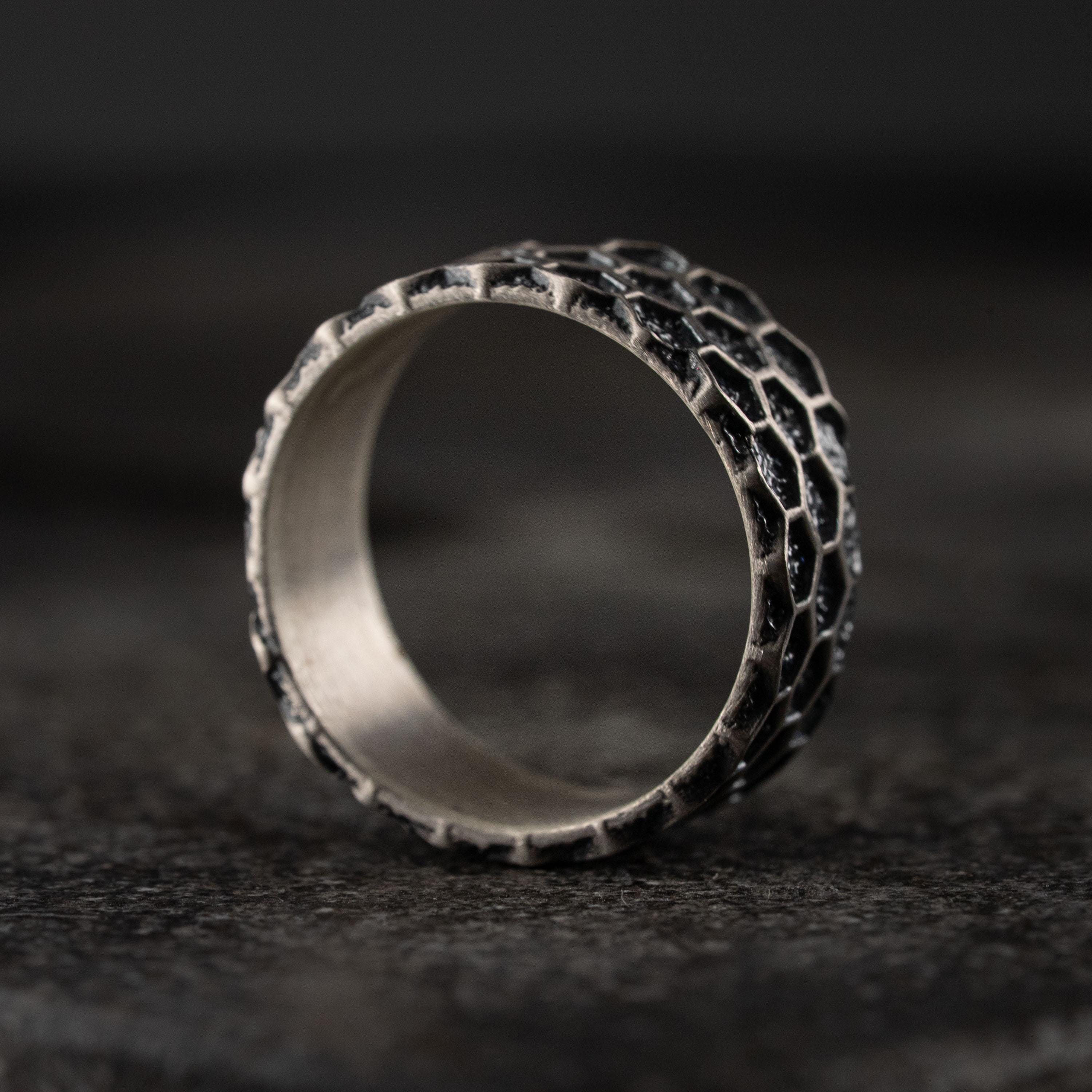 Queen Bee Necklace & Honeycomb Ring