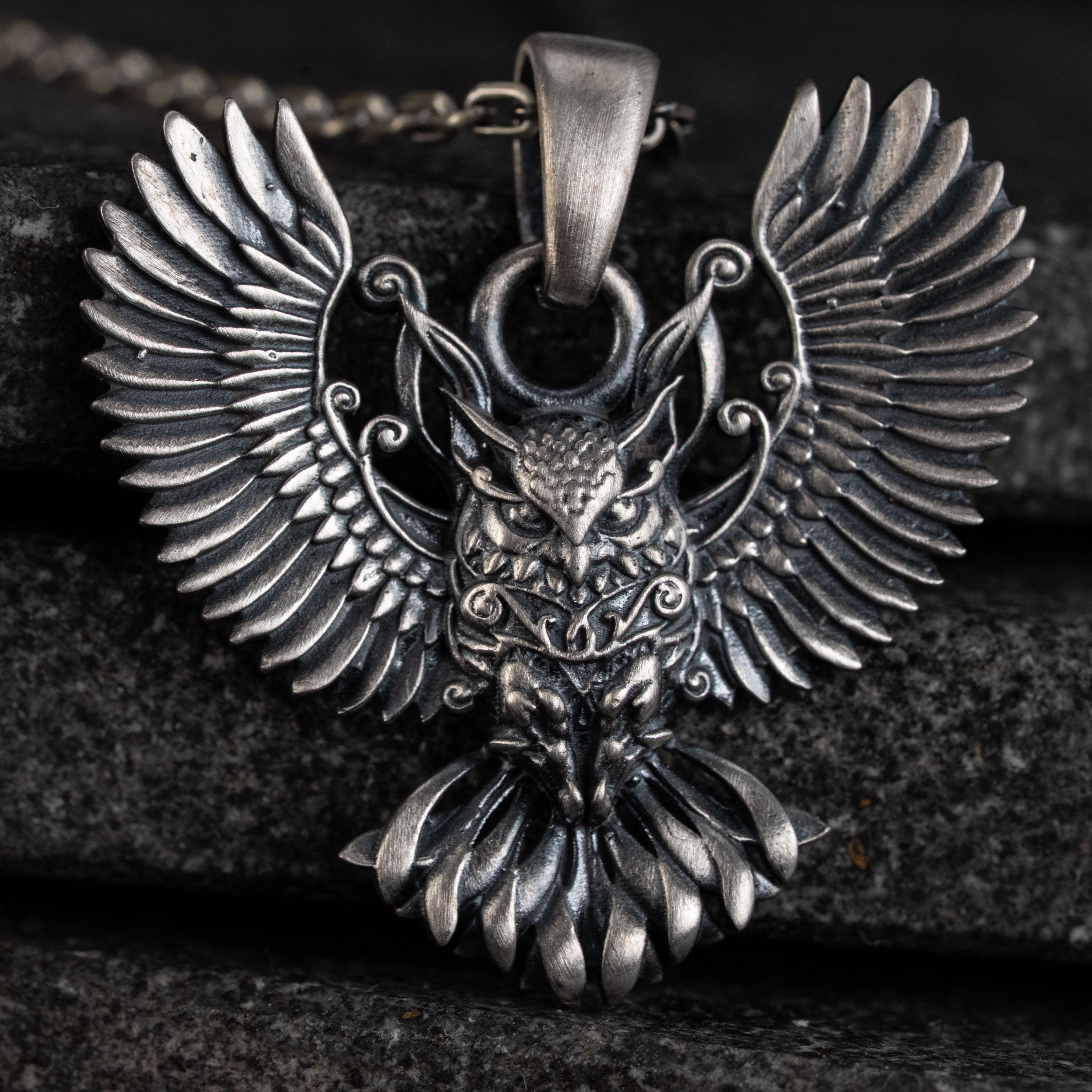 Owl 925 Sterling Silver Necklace