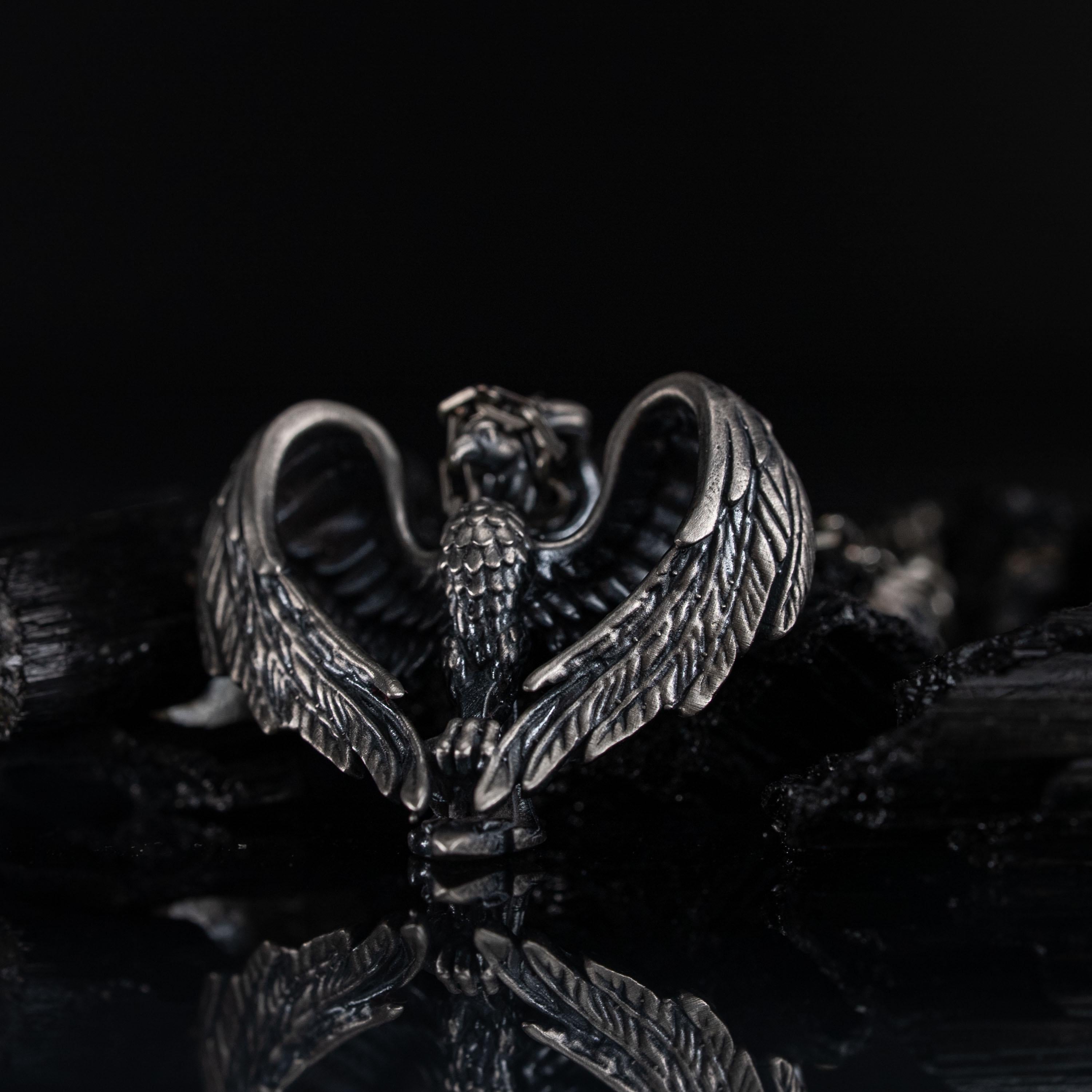 Phoenix 925 Sterling Silver Pendant