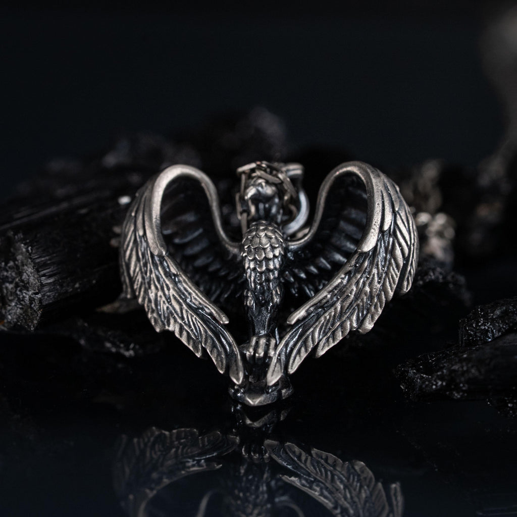 Phoenix 925 Sterling Silver Pendant