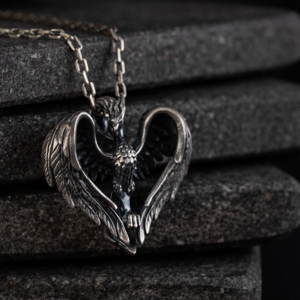 Phoenix 925 Sterling Silver Pendant