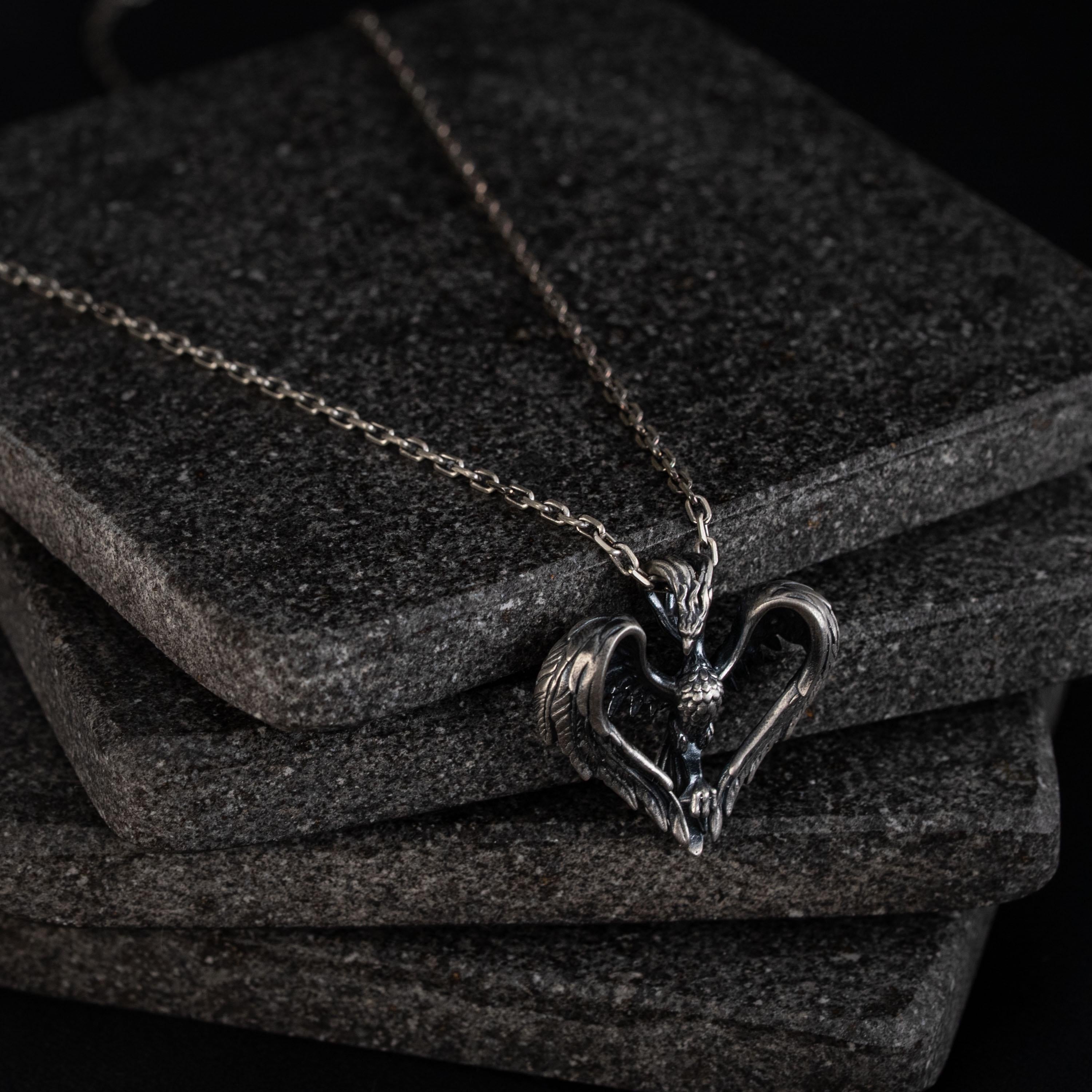 Phoenix 925 Sterling Silver Pendant