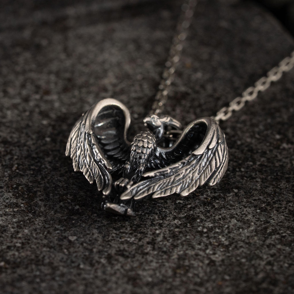 Phoenix 925 Sterling Silver Pendant