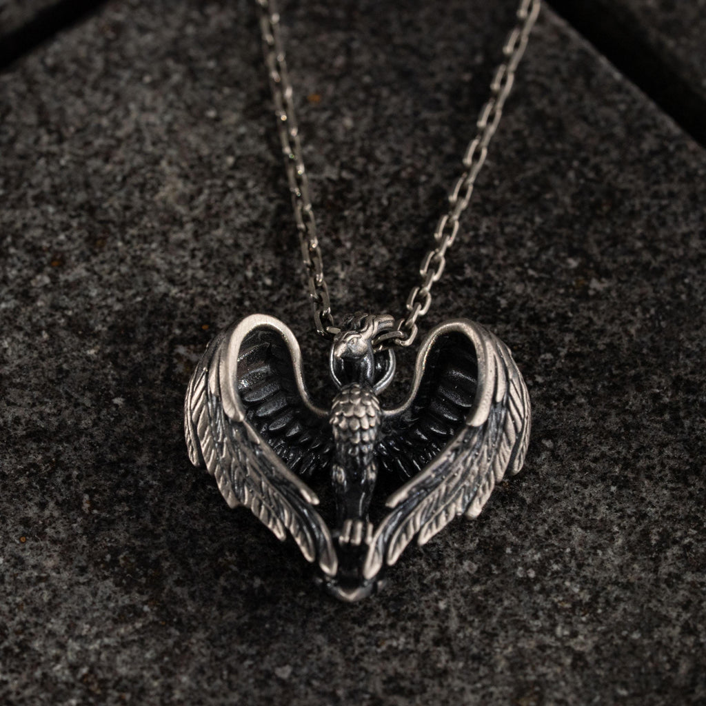 Phoenix 925 Sterling Silver Pendant
