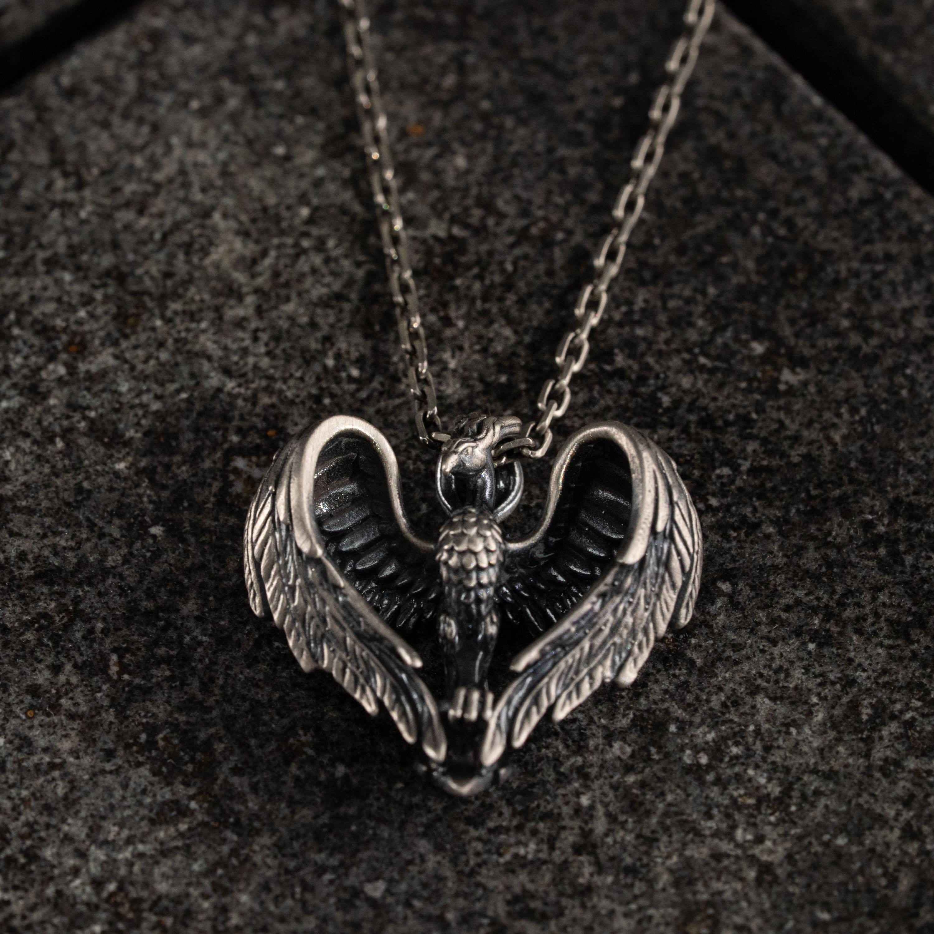 Phoenix 925 Sterling Silver Pendant