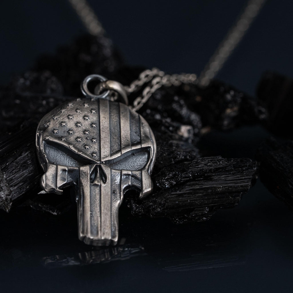 Punisher Skull Necklace