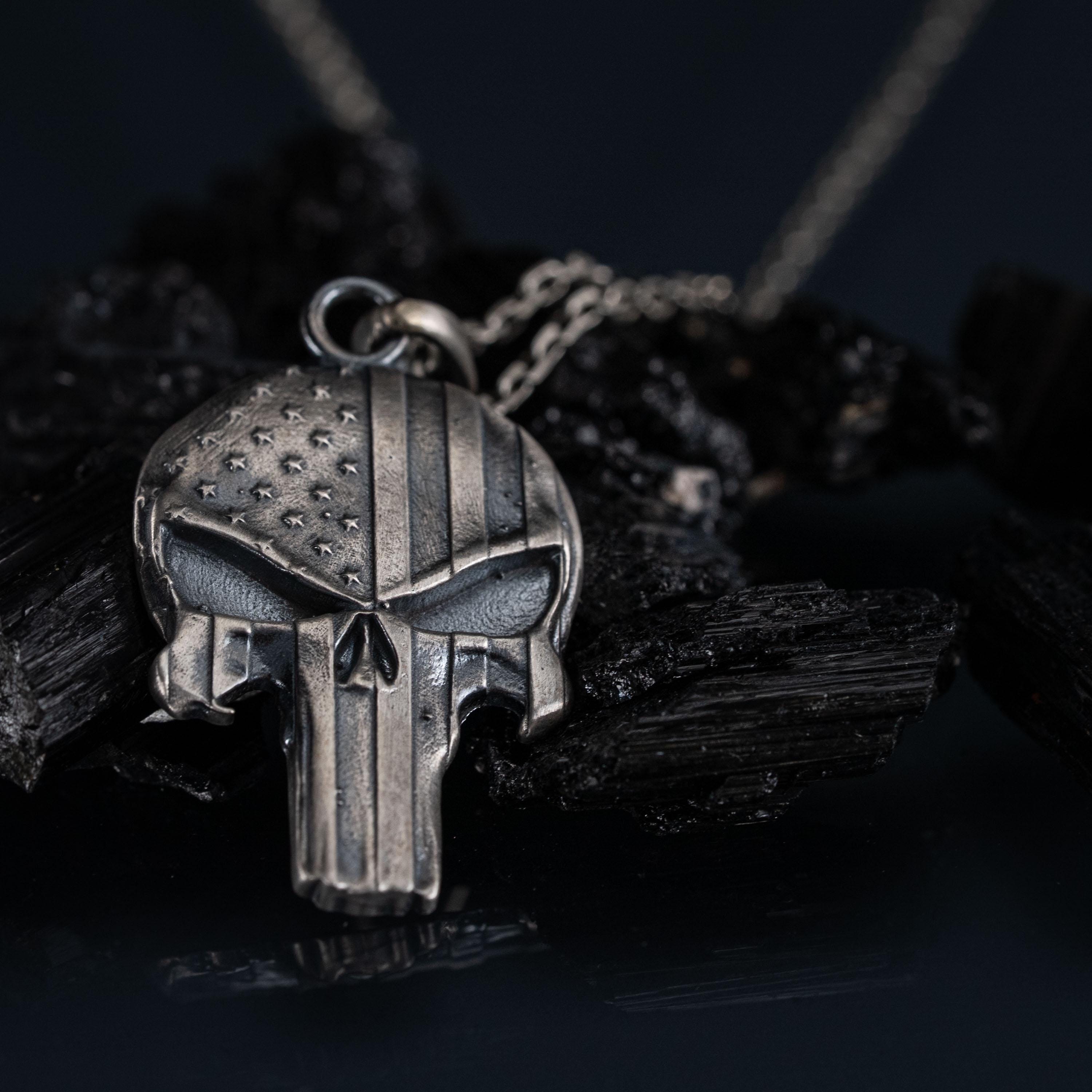 Punisher Skull Necklace