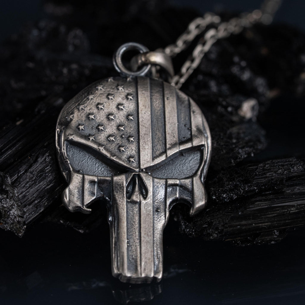Punisher Skull Necklace