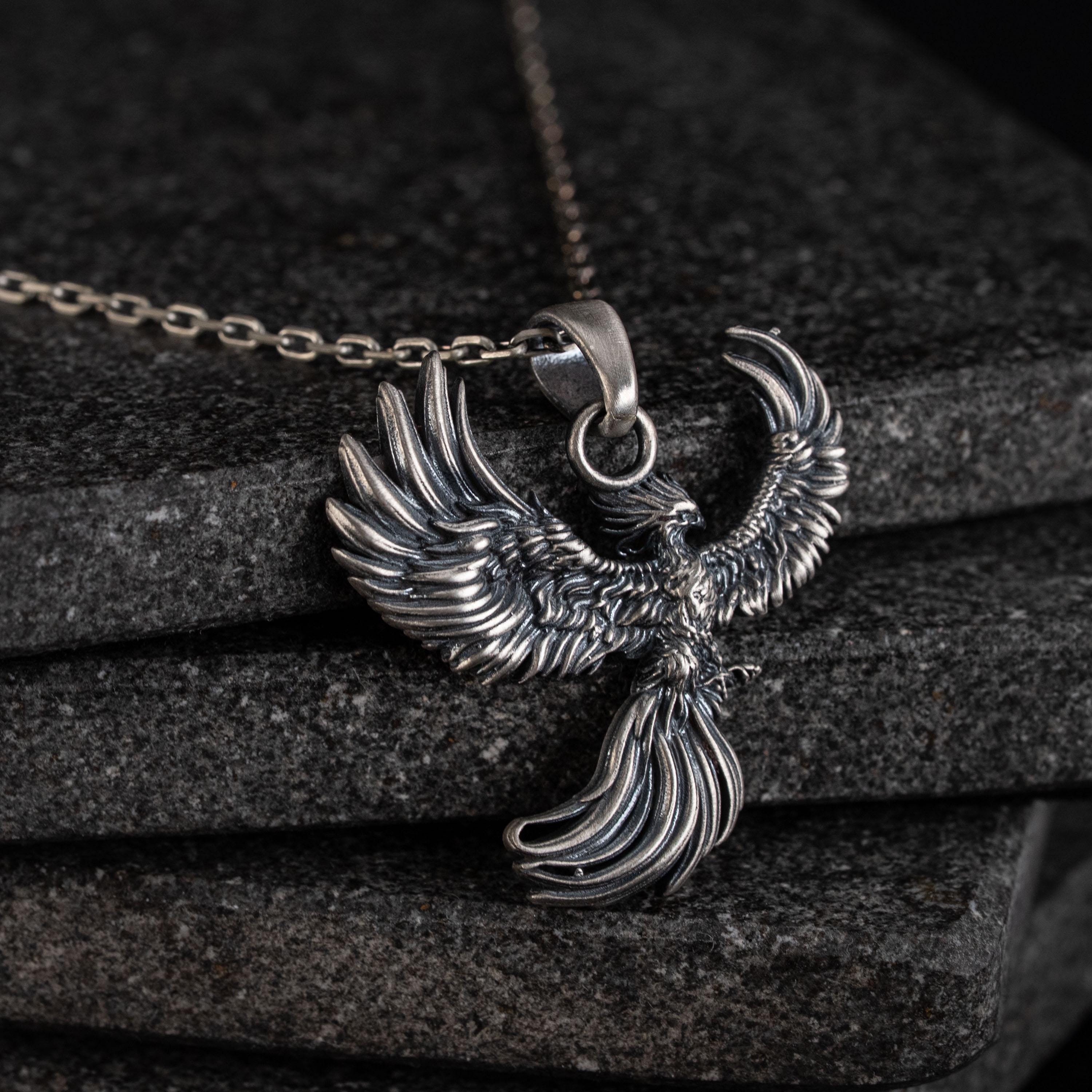 Phoenix 925 Sterling Silver Necklace