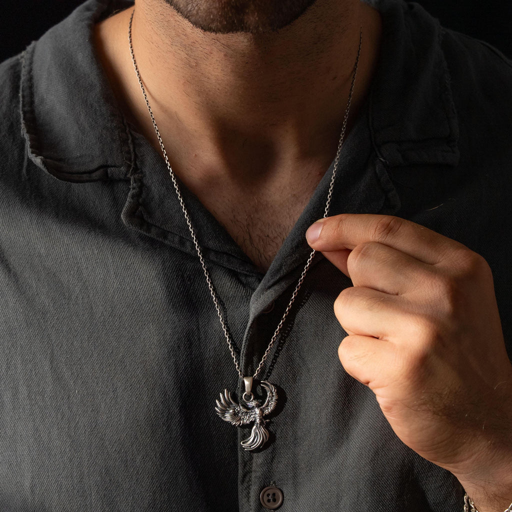 Phoenix 925 Sterling Silver Necklace