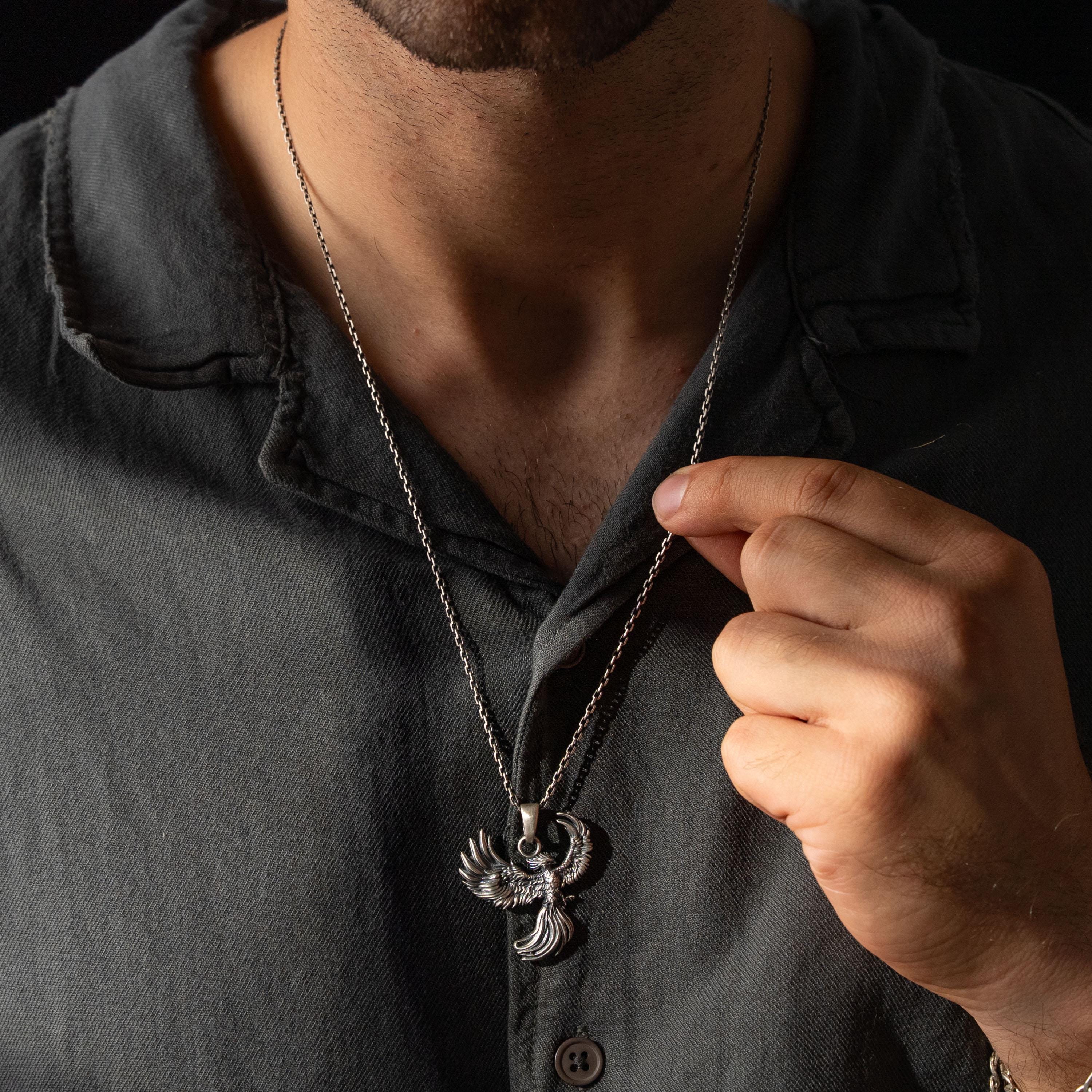 Phoenix 925 Sterling Silver Necklace