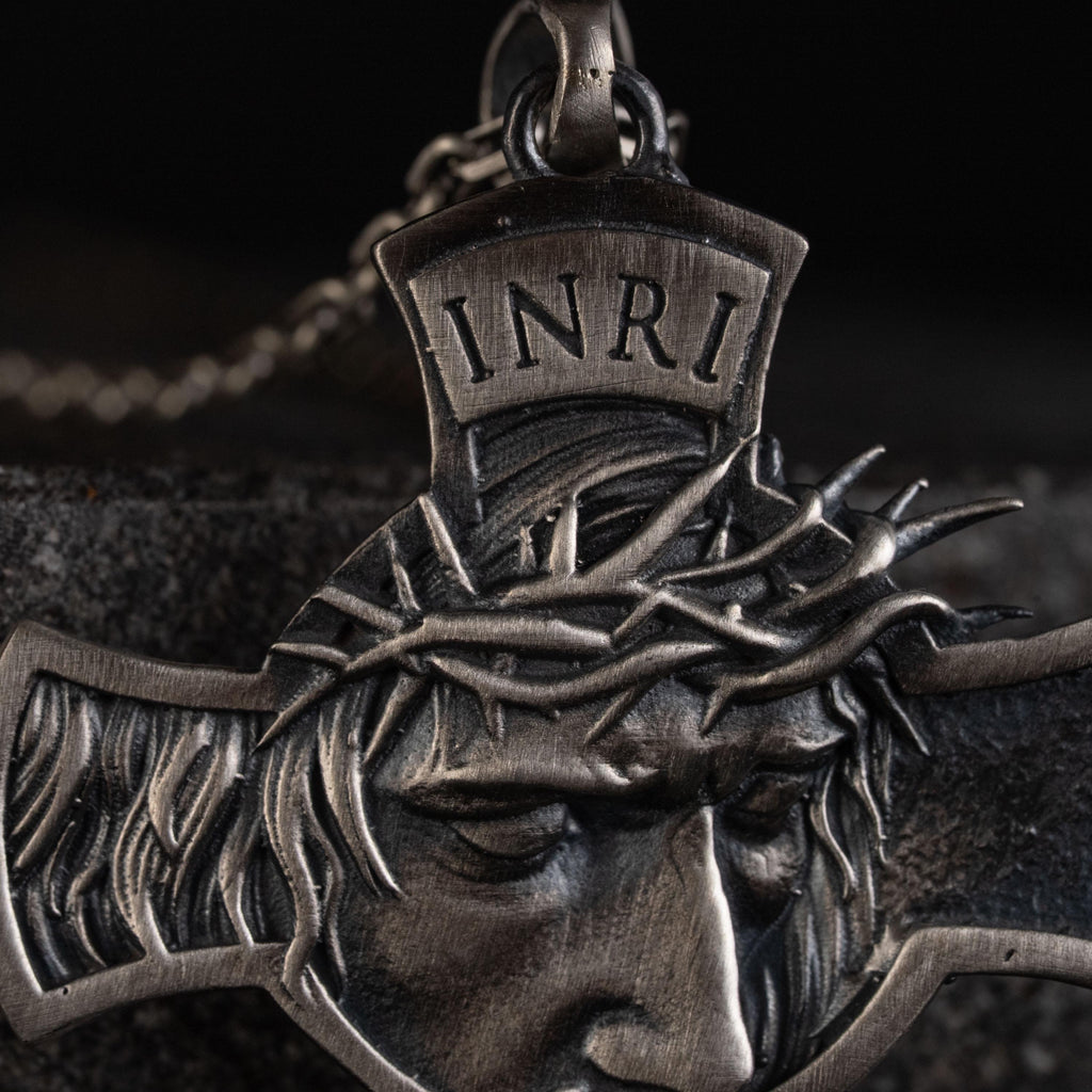 Jesus Cross 925 Sterling Silver Pendant