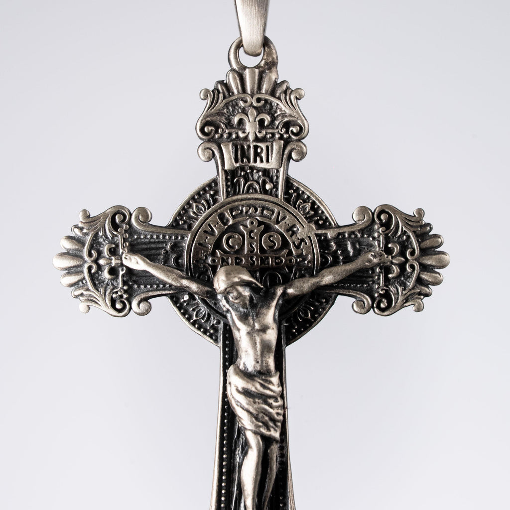 Jesus Crucifix 925 Sterling Silver Necklace