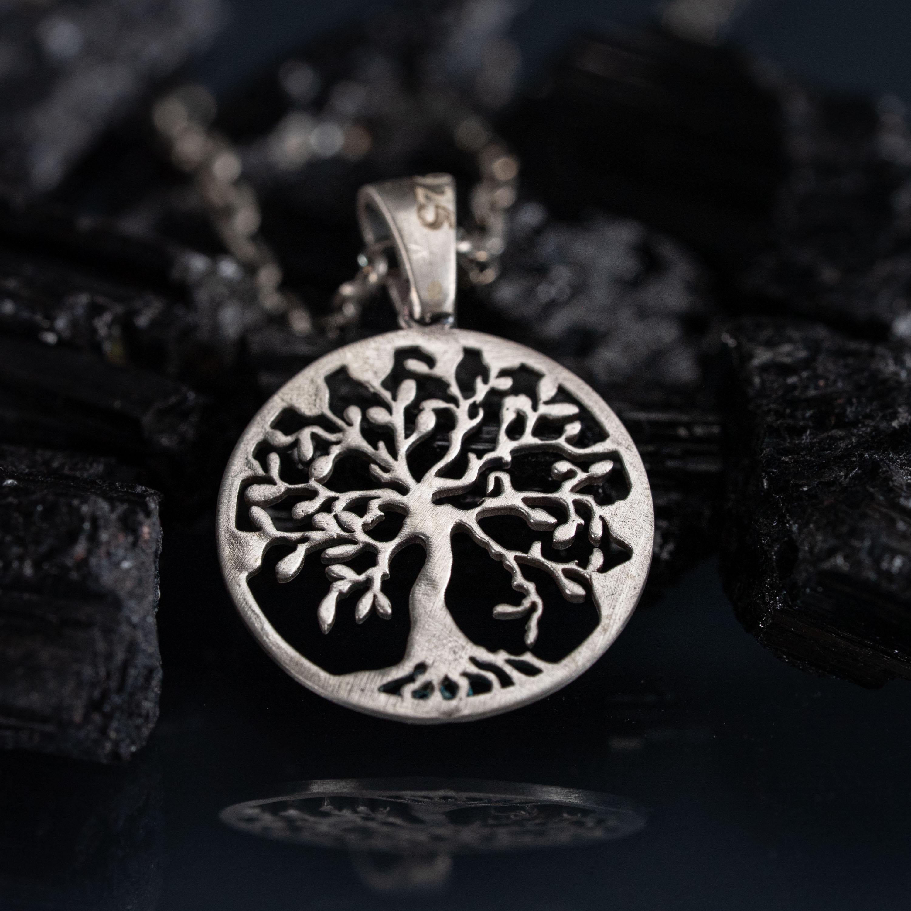 Celtic Tree of Life  925 Sterling Silver Necklace