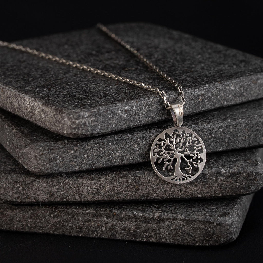 Celtic Tree of Life  925 Sterling Silver Necklace