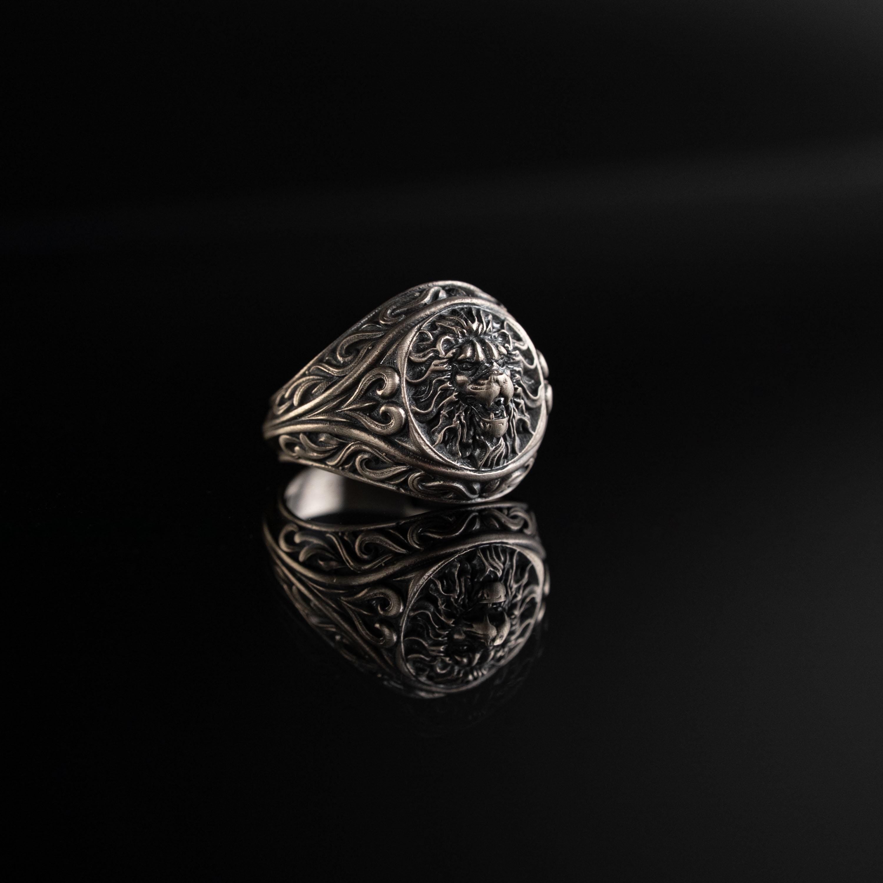 Lion 925 Sterling Silver Ring