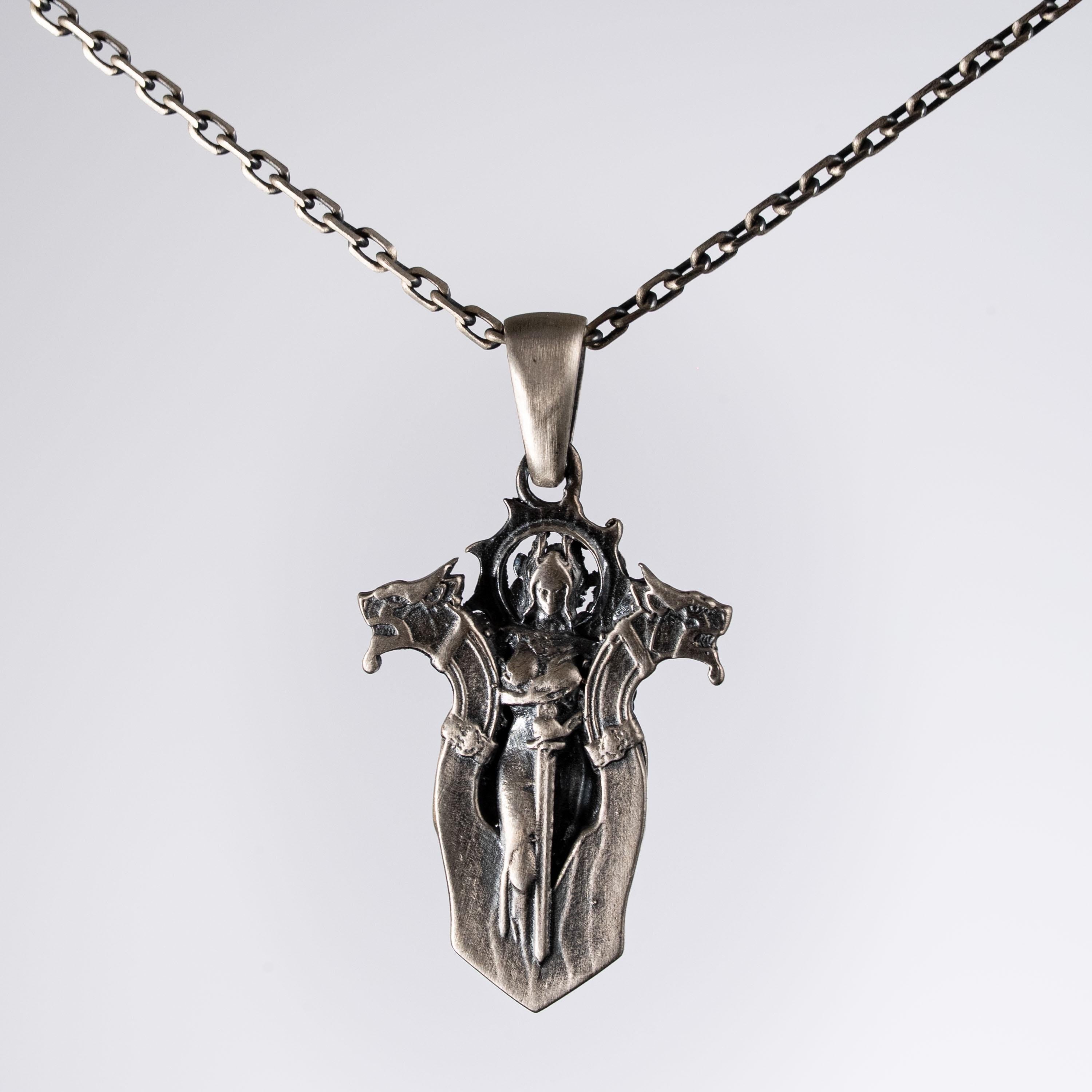 Freya Norse Goddess Pendant Necklace