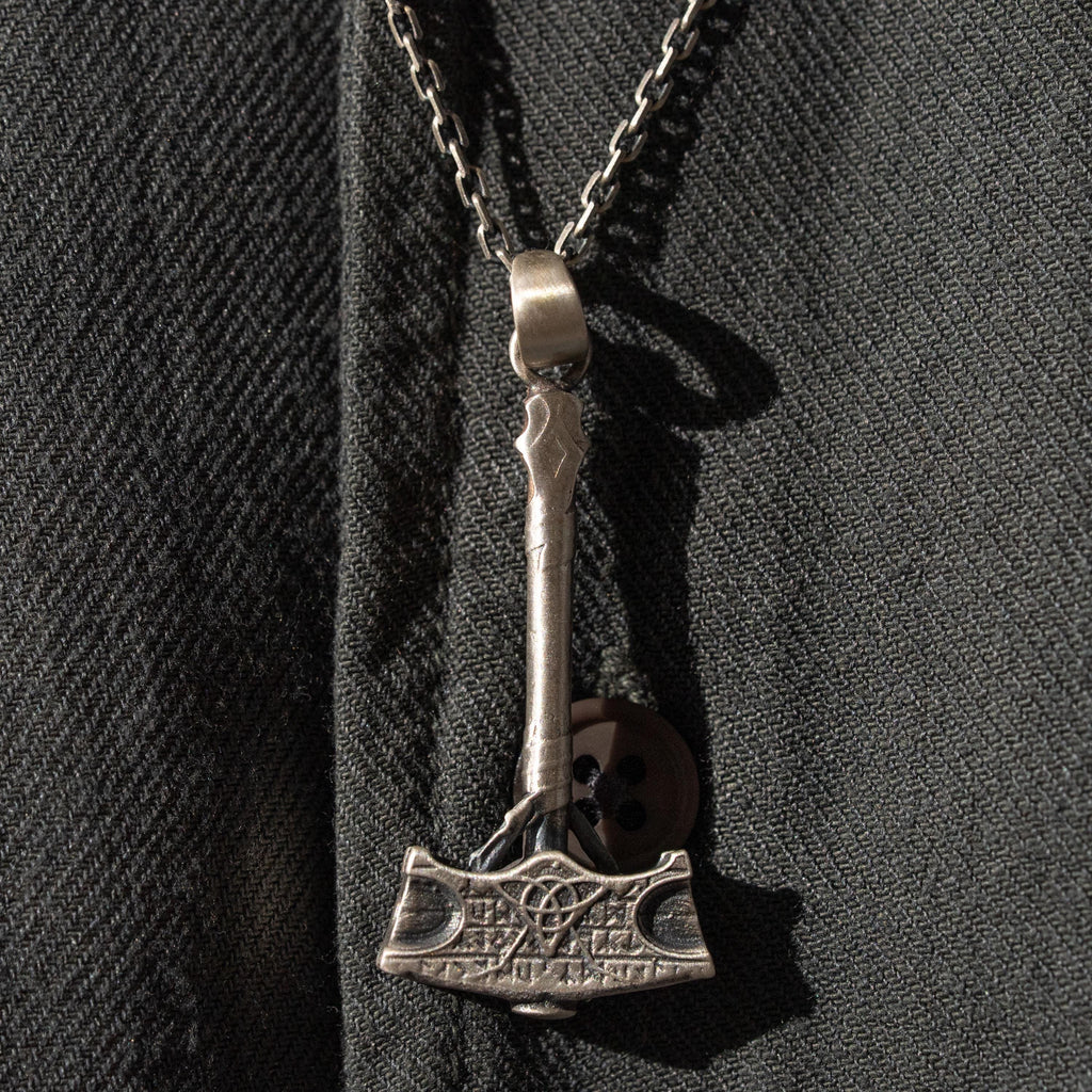 Viking Thor’s Hammer  925 Sterling Silver Necklace
